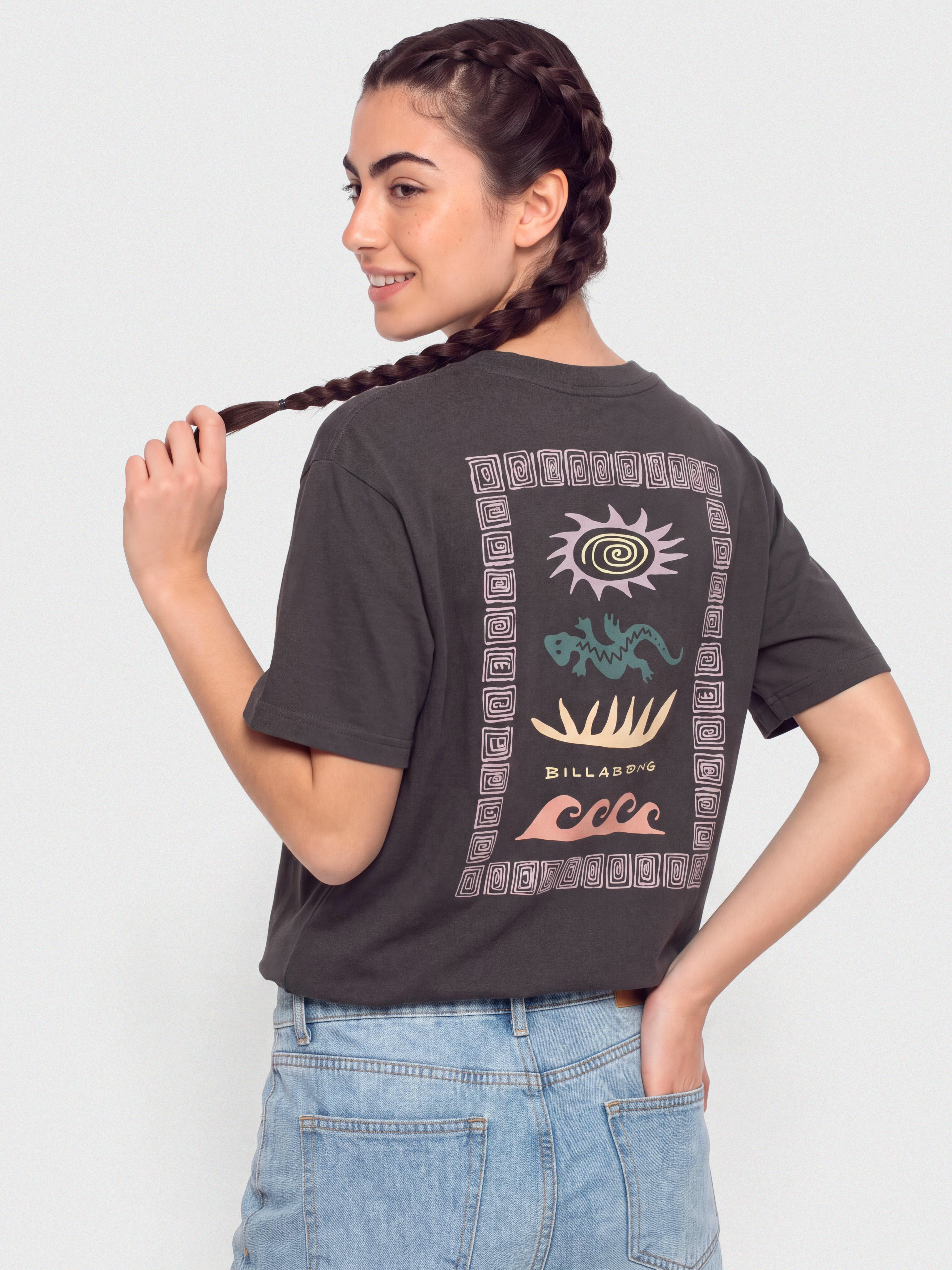 Тениска Billabong Adiv Edgy Tom Boy Wmn