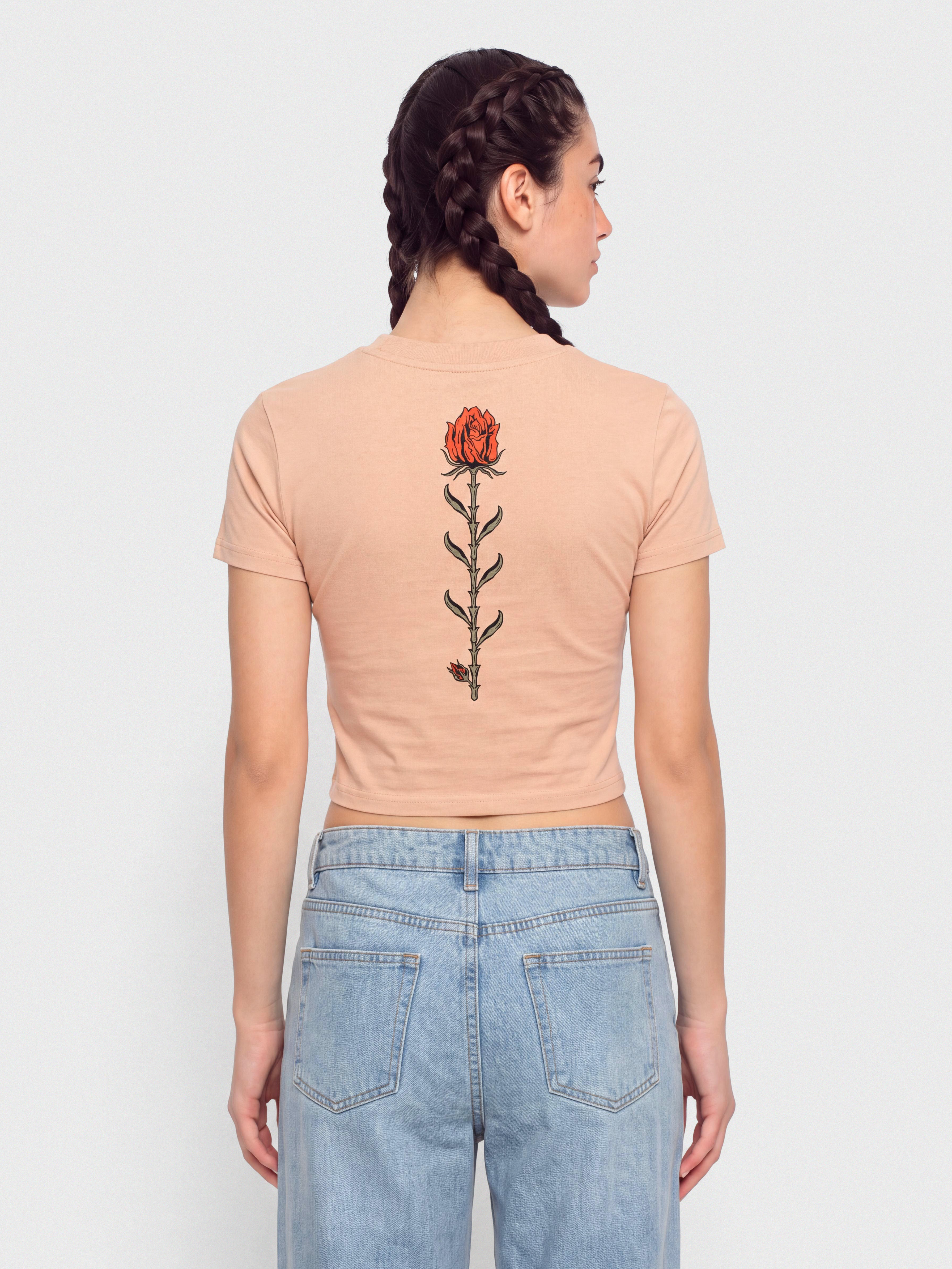 Тениска Volcom Dial Crop Wmn