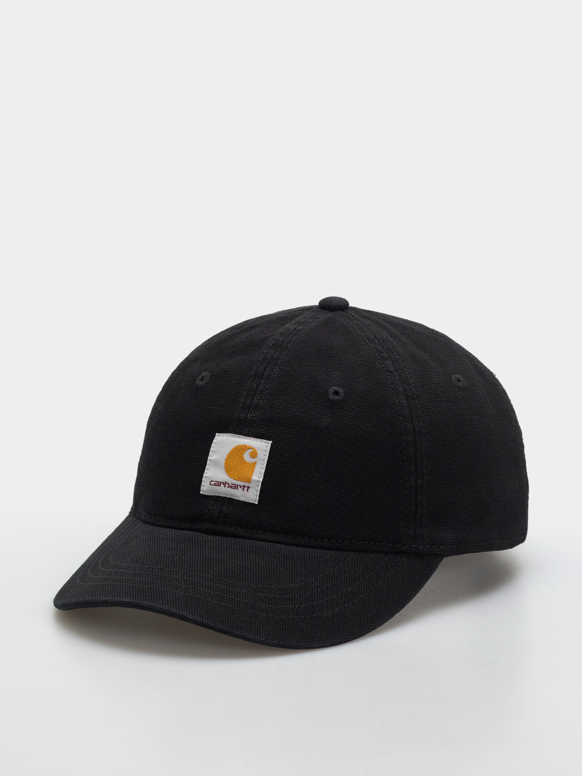 Шапка с козирка Carhartt WIP Selby Canvas (black/stone washed)