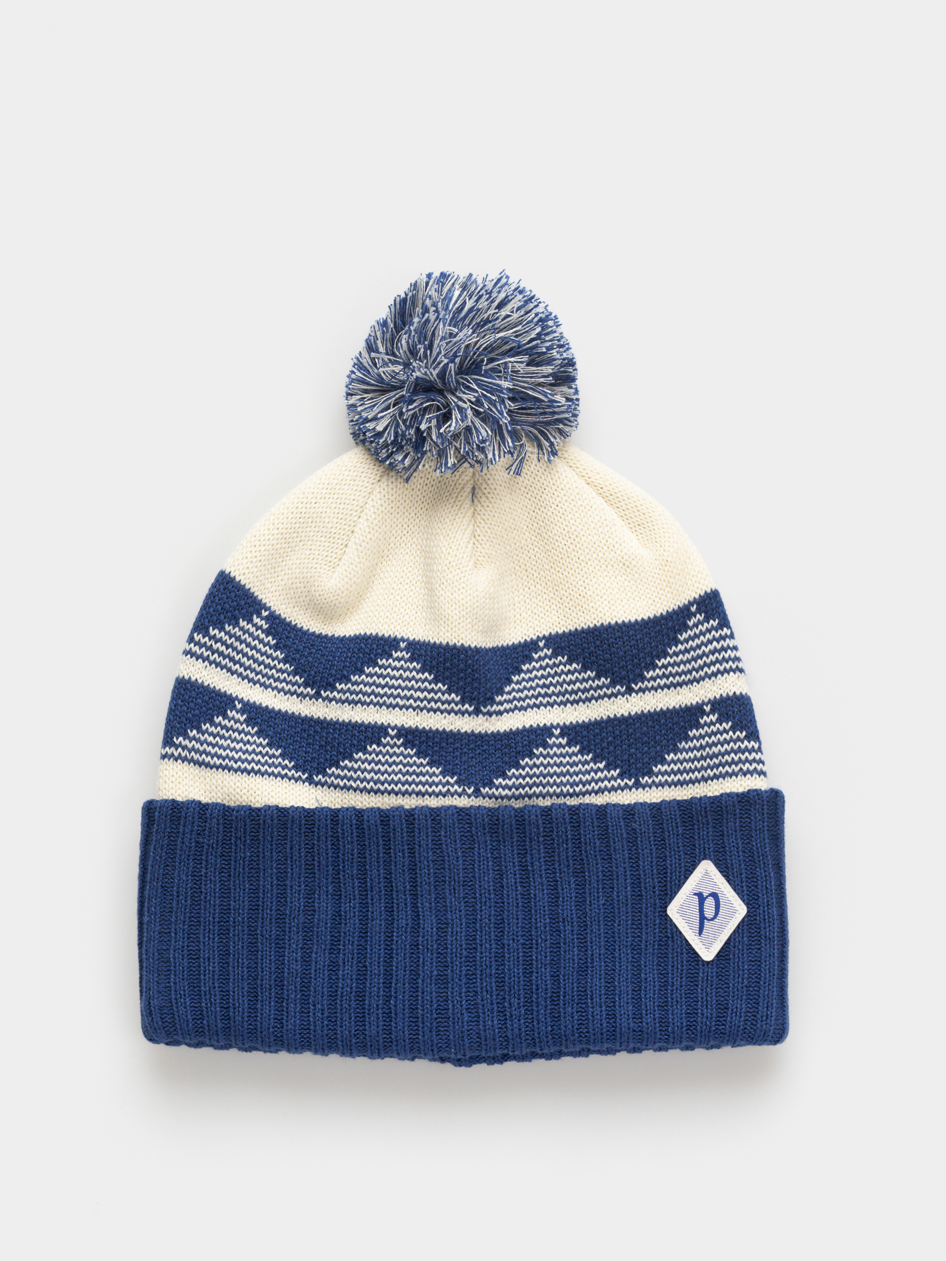 Шапка Patagonia Powder Town (hut tripper stripe birch white)