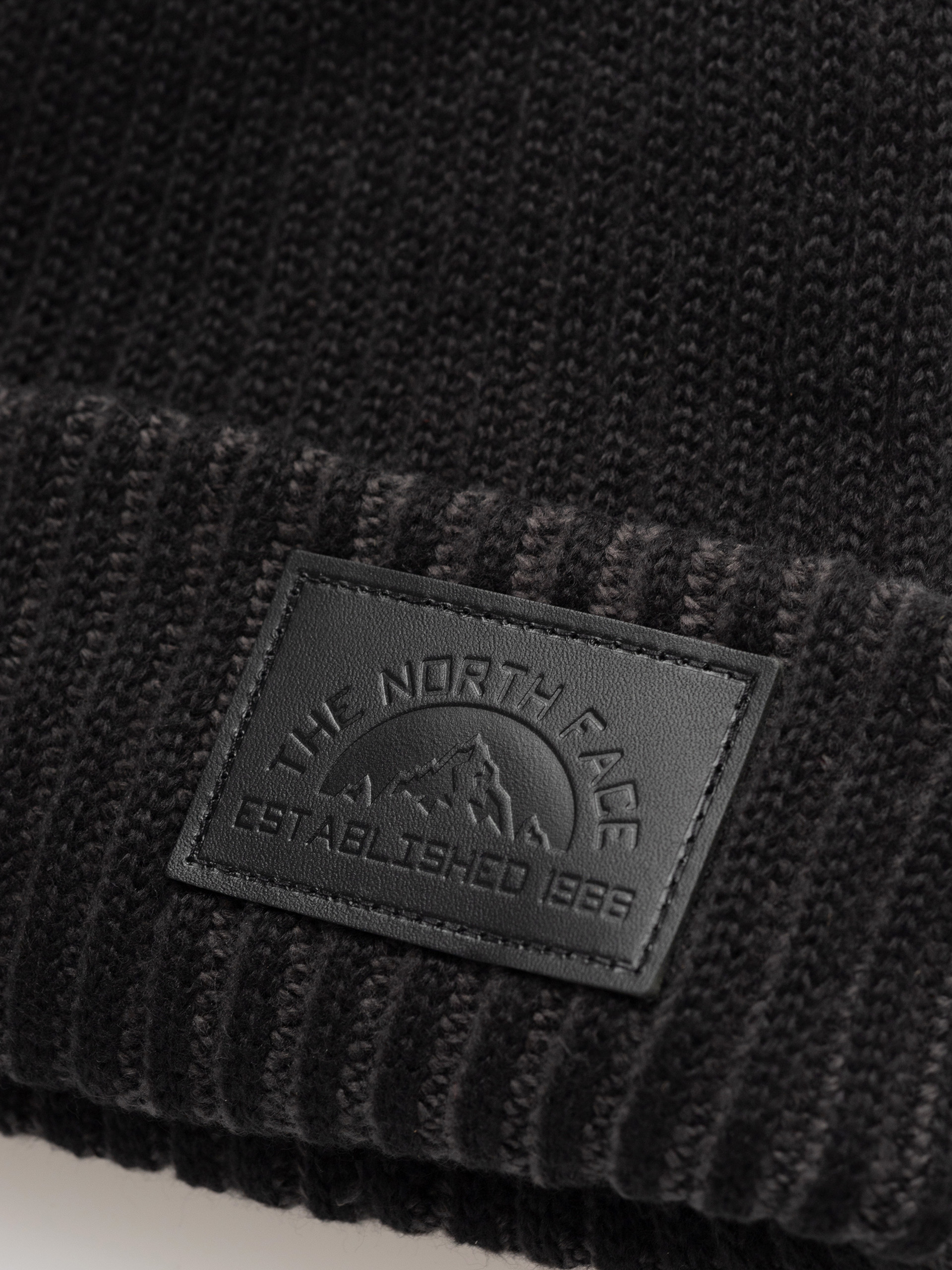 Шапка The North Face Salty Lined Se (tnf black/leather patch)