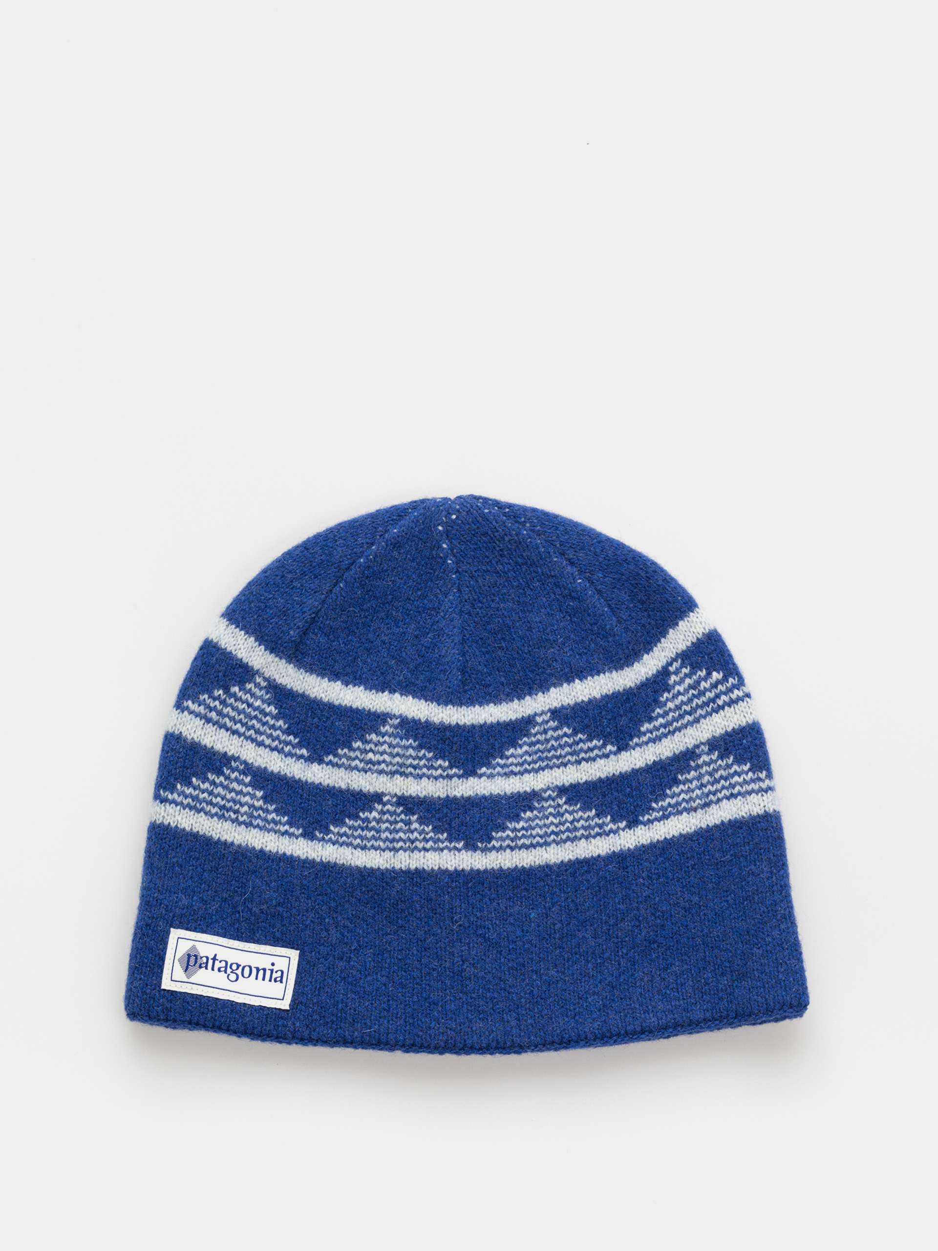 Шапка Patagonia Cinder (hut tripper stripe cobalt blue)