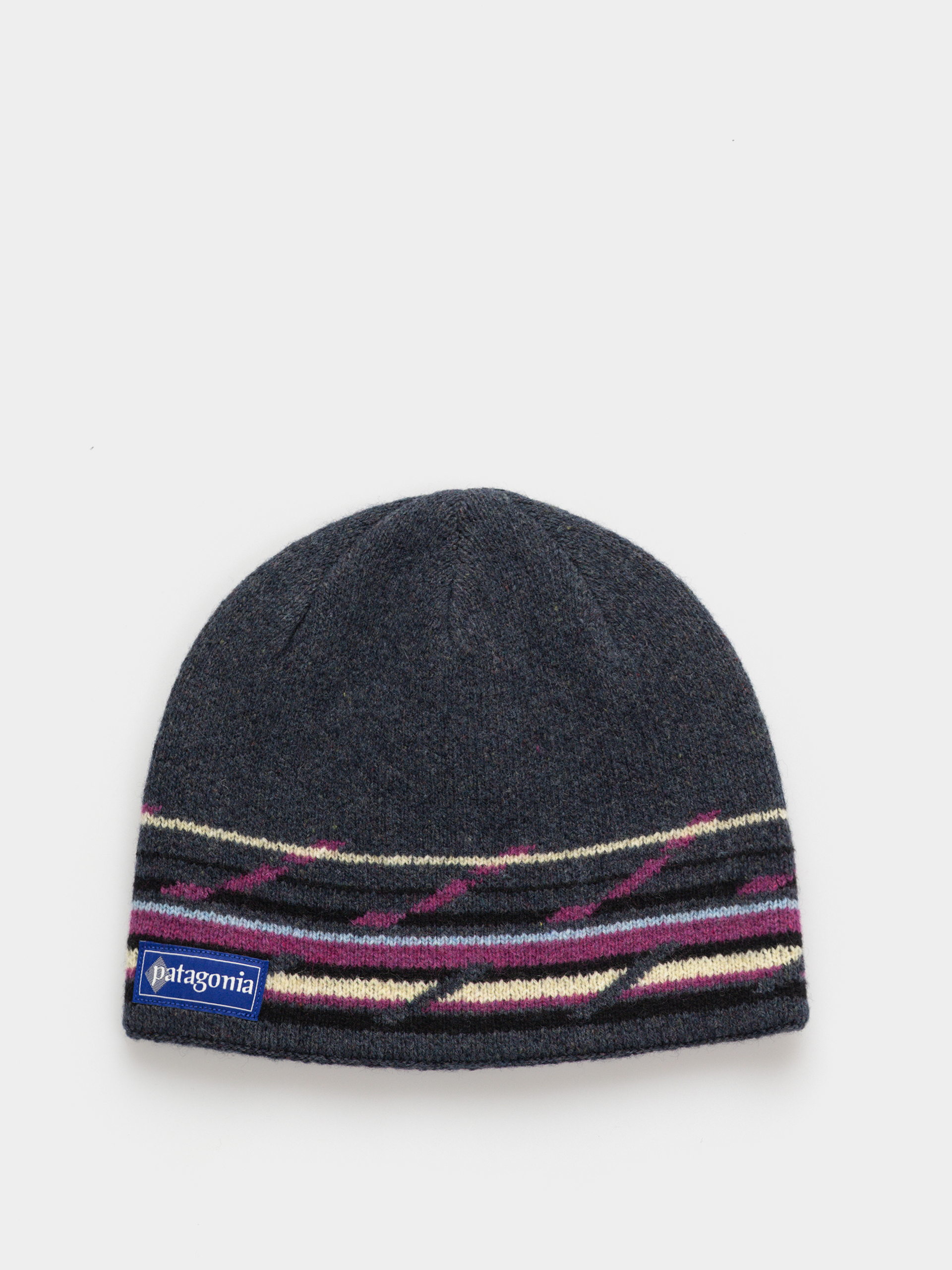 Шапка Patagonia Cinder (mountain minded geo smolder blue)