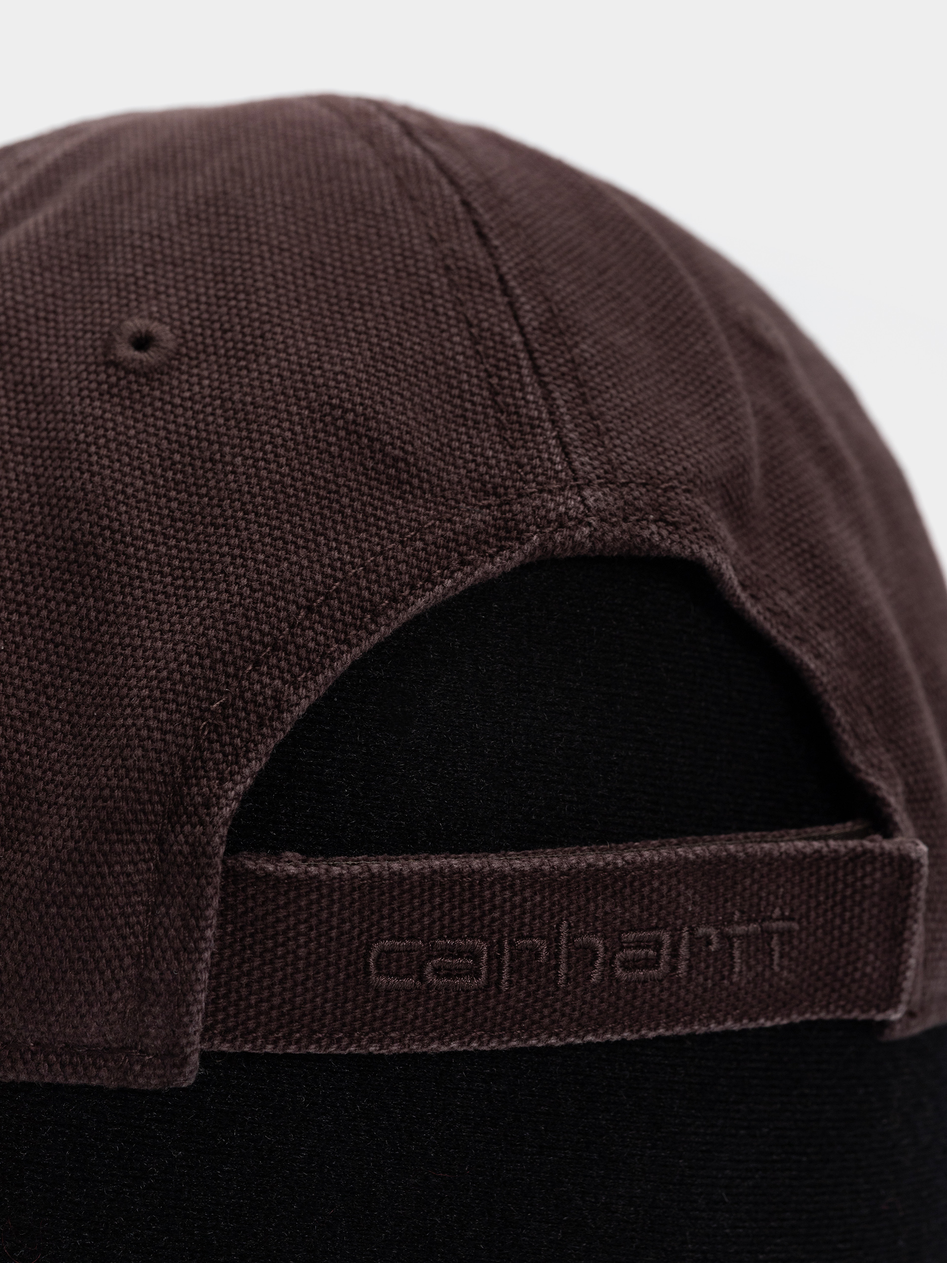 Шапка с козирка Carhartt WIP Selby Canvas (palisander/stone washed)