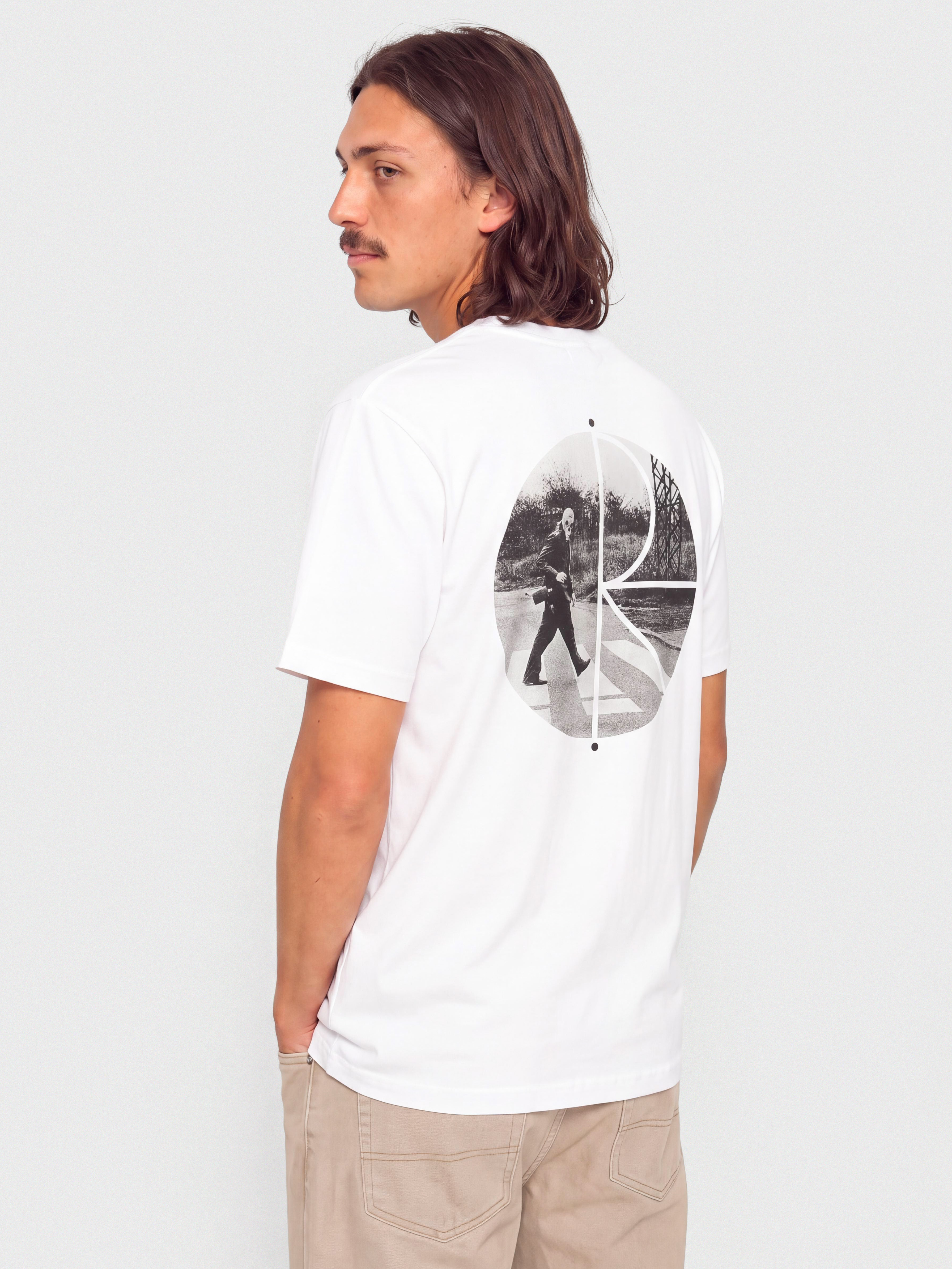 Тениска Polar Skate Fill Logo Klez Crossing