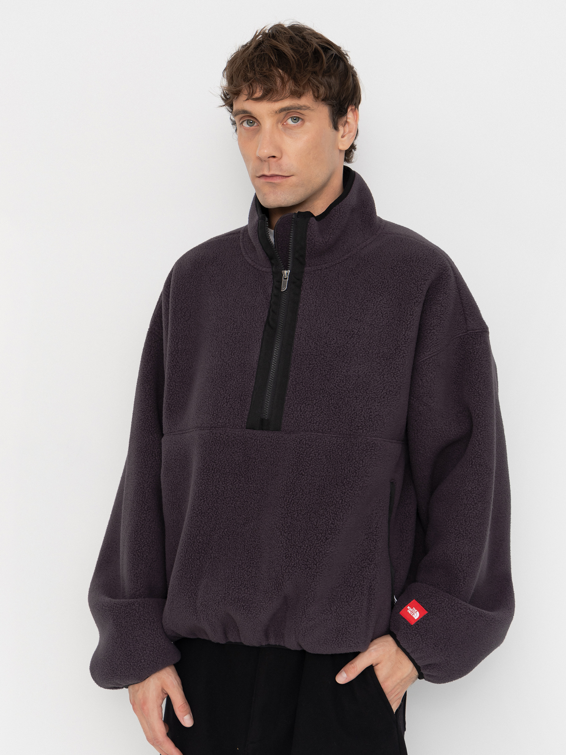 Поларени суитшърт The North Face Red Box 1/2 Zip