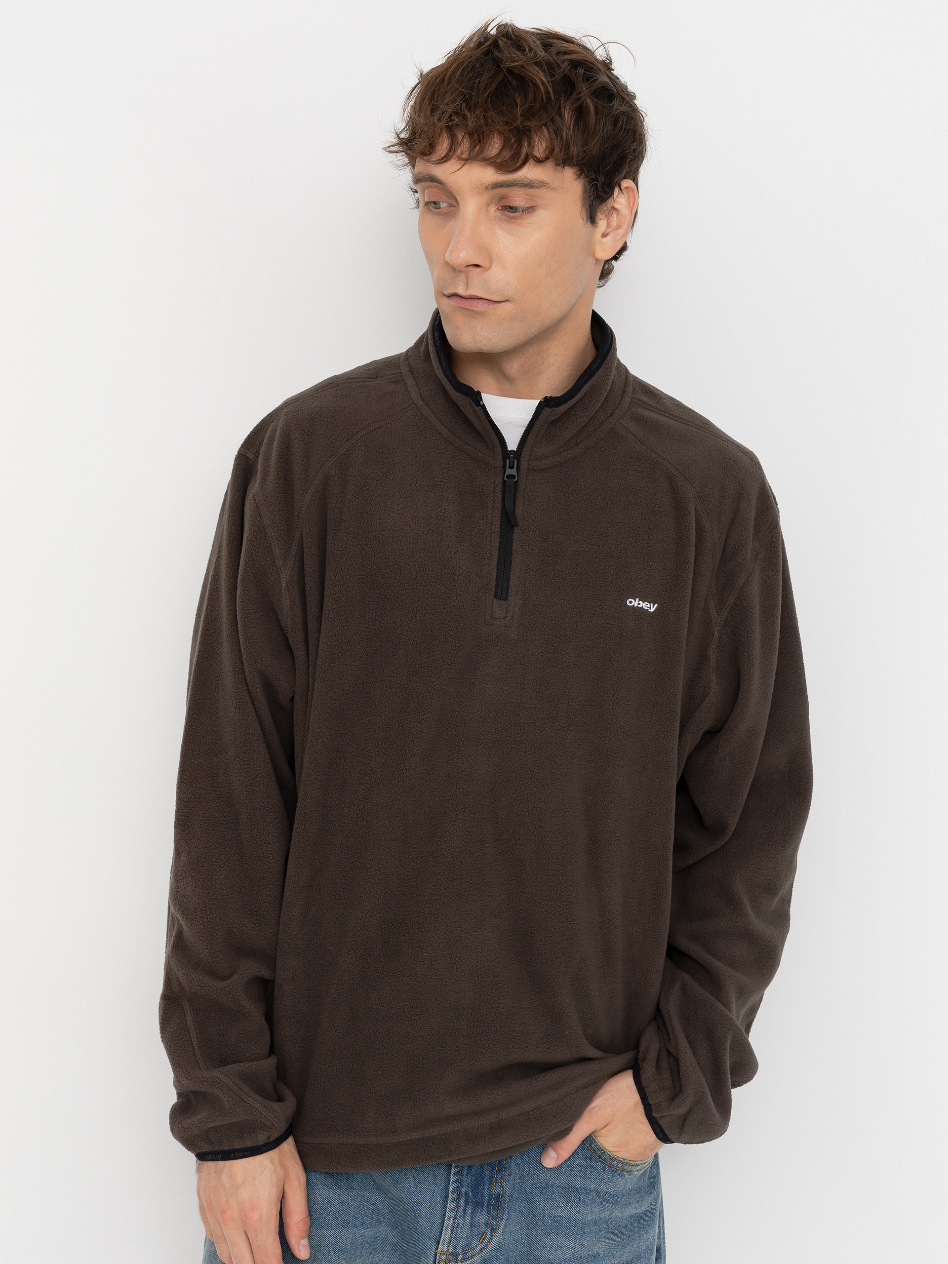 Поларени суитшърт OBEY Vetta Pullover