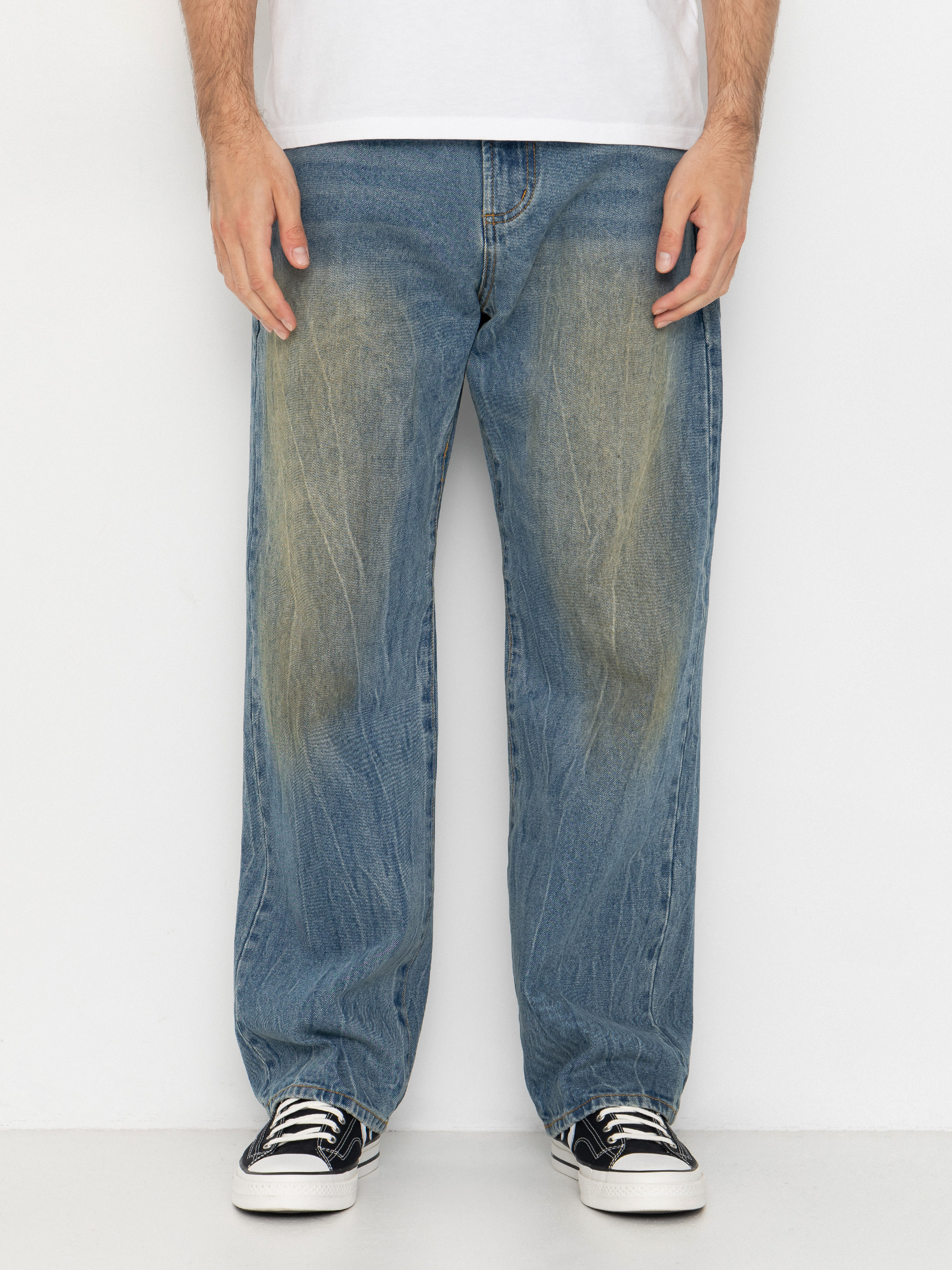 Панталони OBEY Nelson Straight Denim
