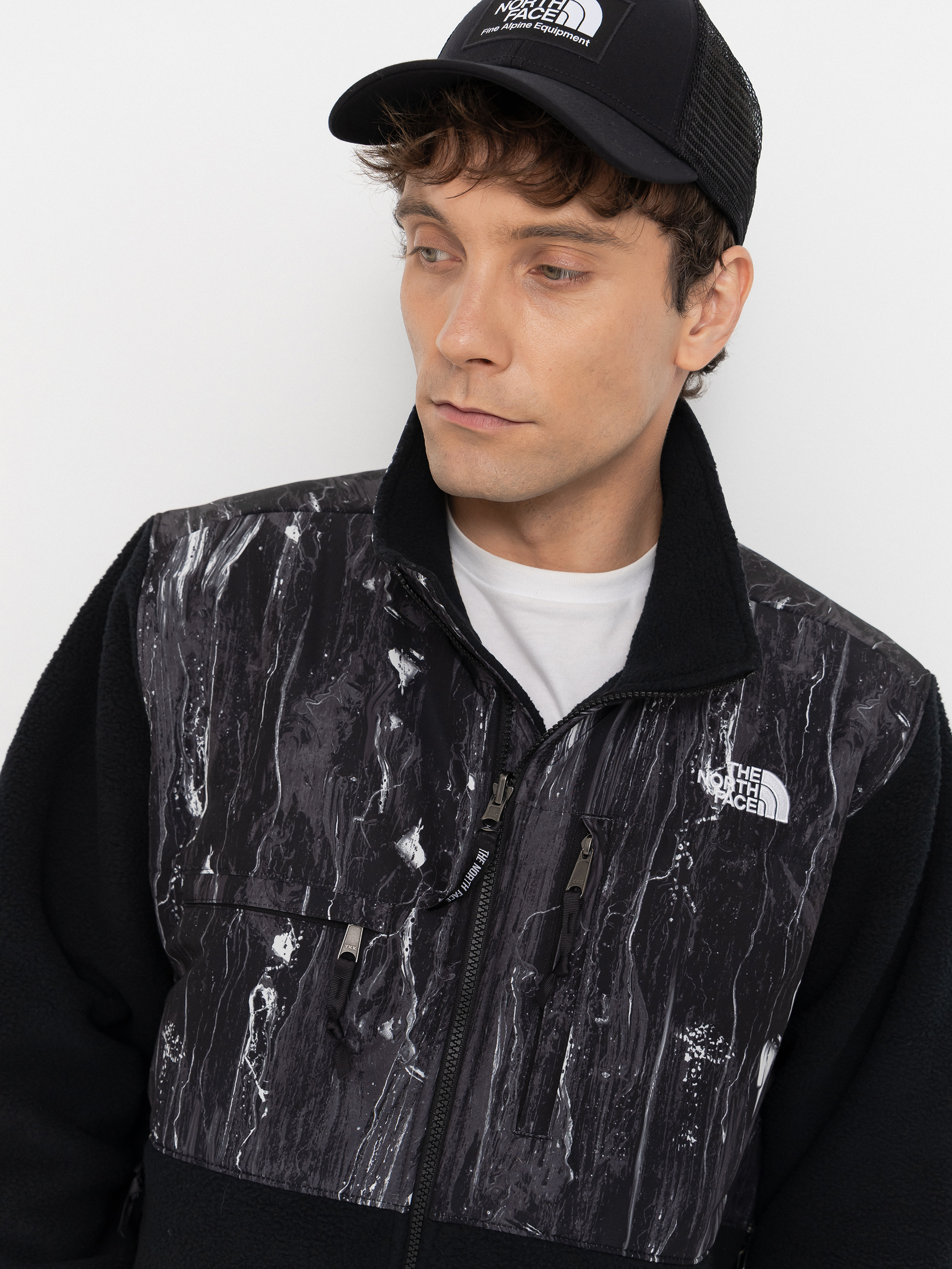 Яке The North Face Retro Denali Print (tnf black impressions p)