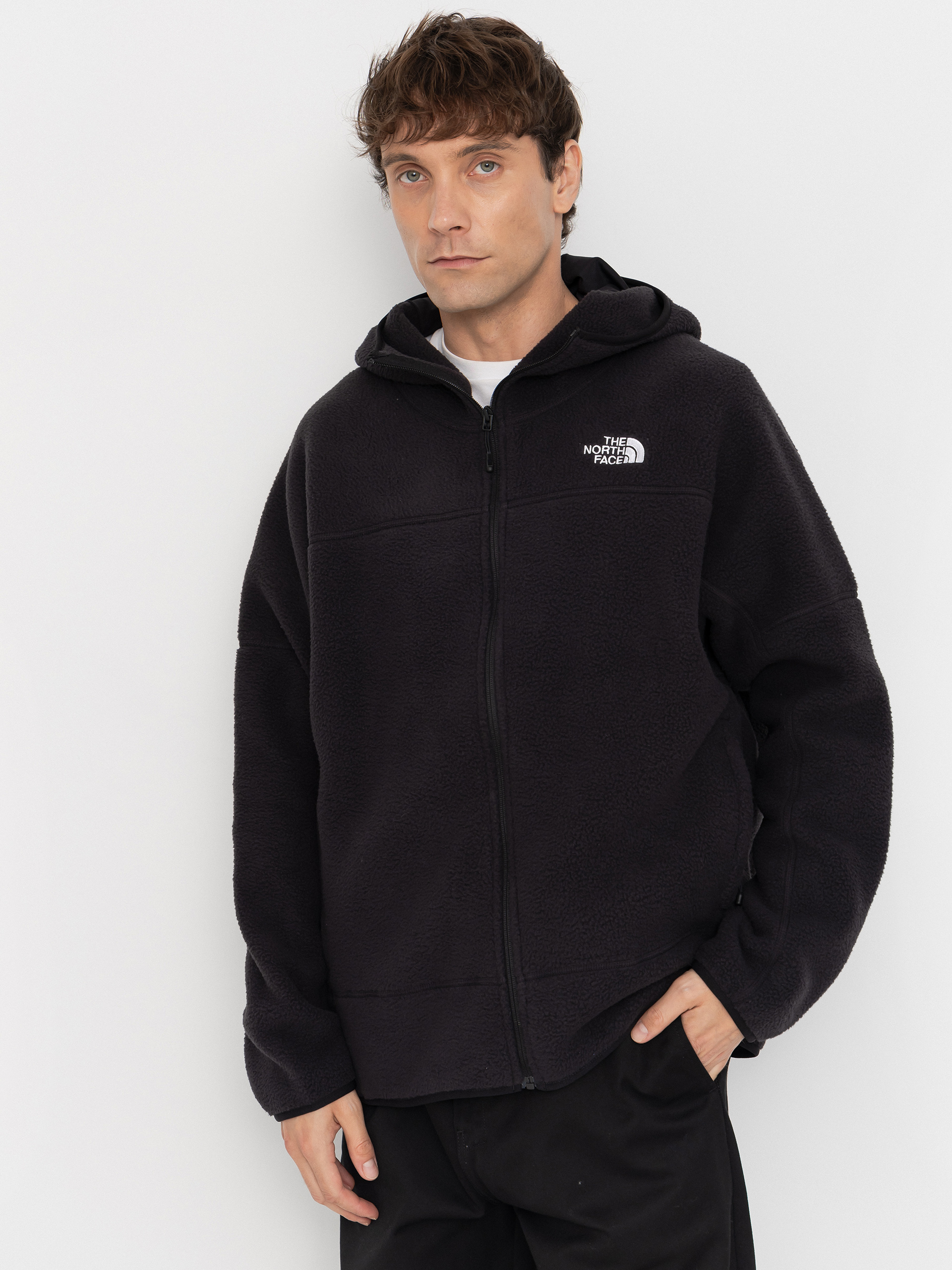Суитшърт The North Face Nse Full Zip Mask Fleece (tnf black)
