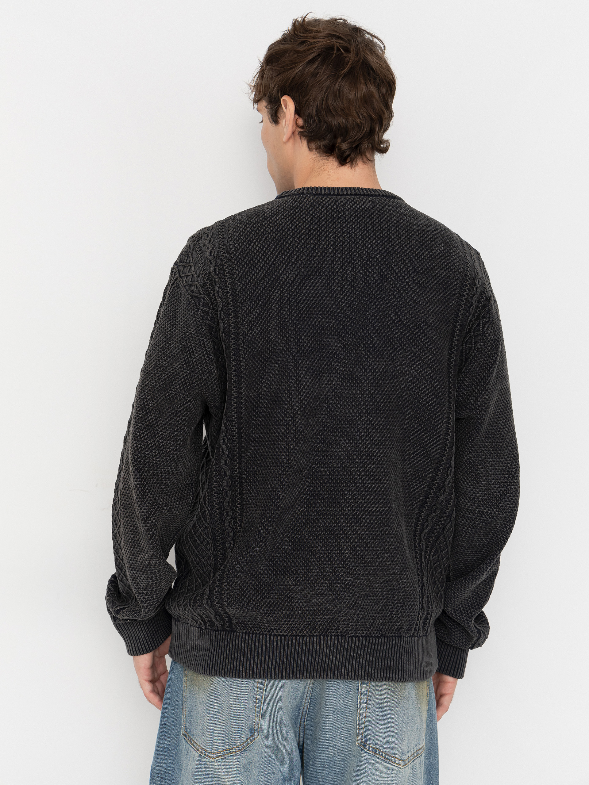 Пуловер Iriedaily Vintage Structure (black wash)