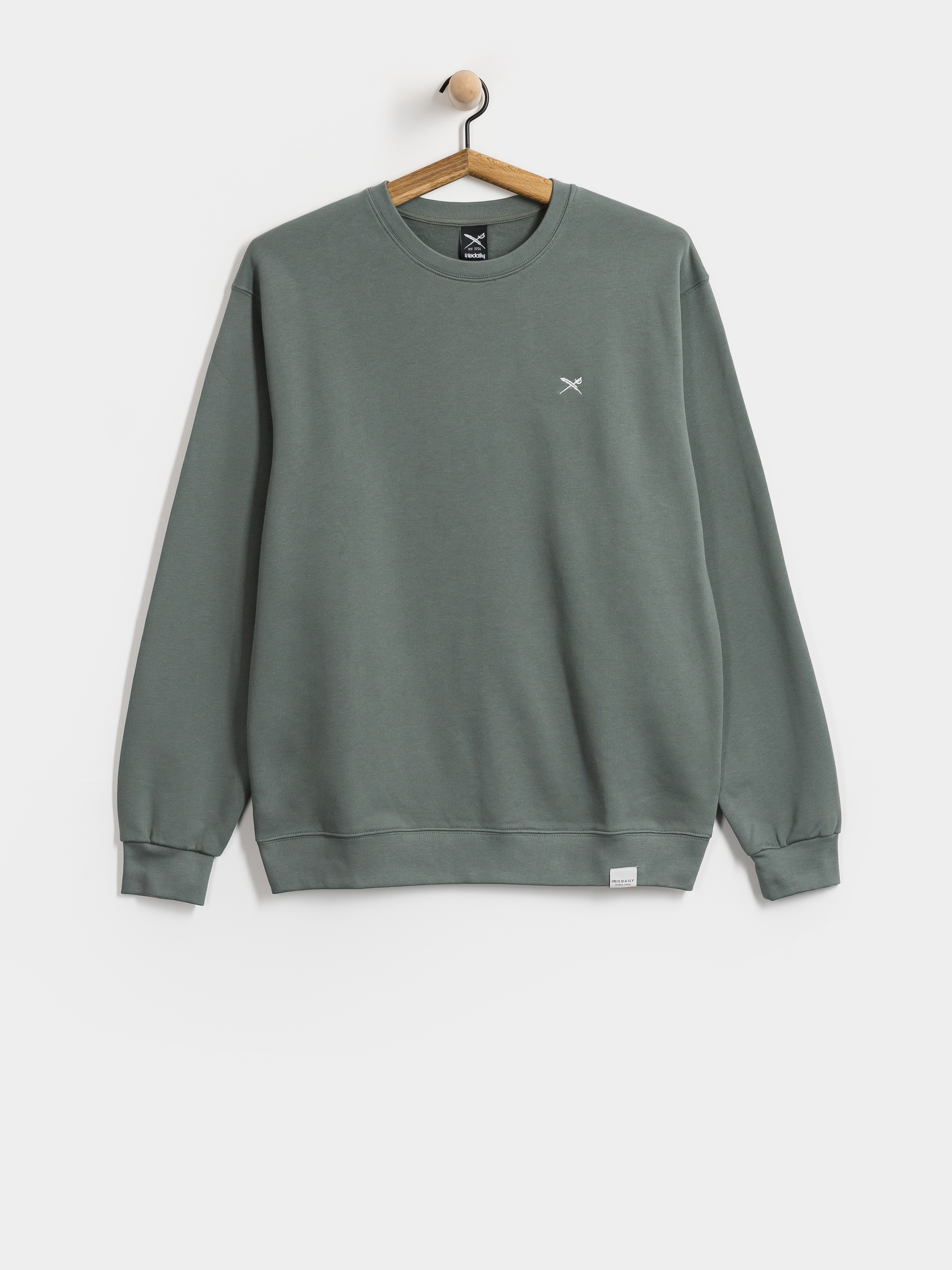 Суитшърт Iriedaily Mini Flag 2 (jungle green)