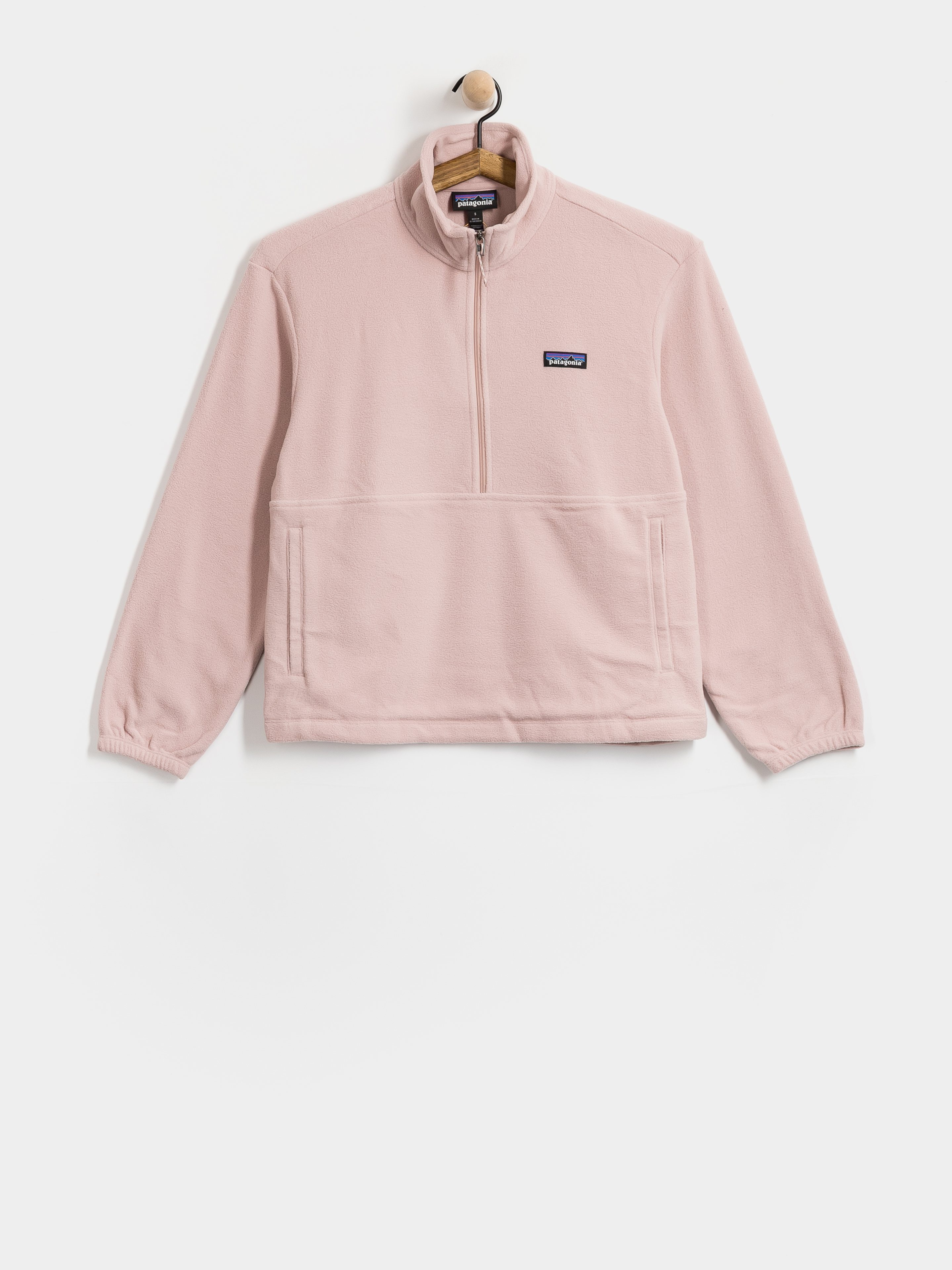 Поларени суитшърт Patagonia Micro D 1/2 Zip Wmn