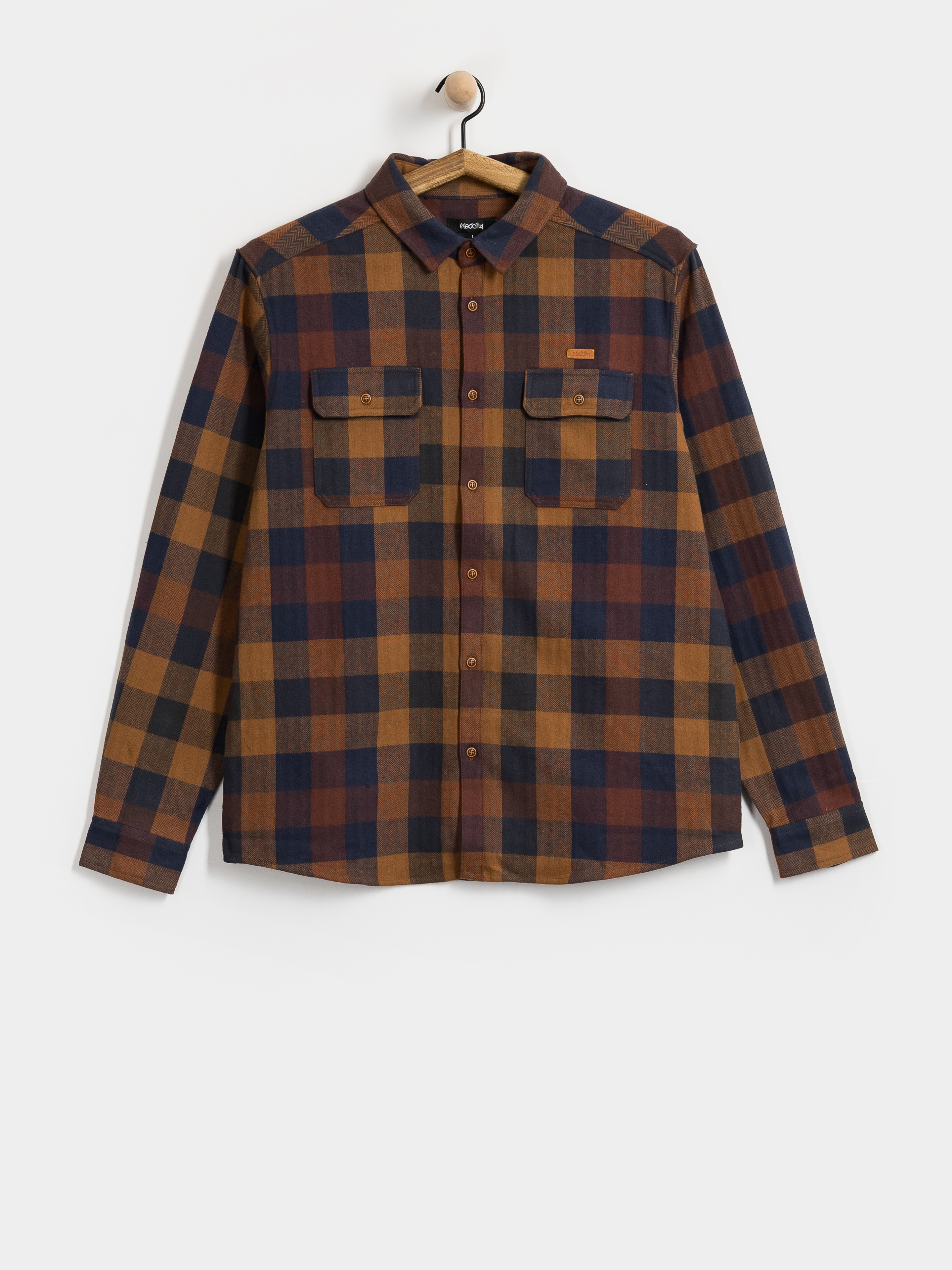 Риза Iriedaily Lumber Fella (navy)