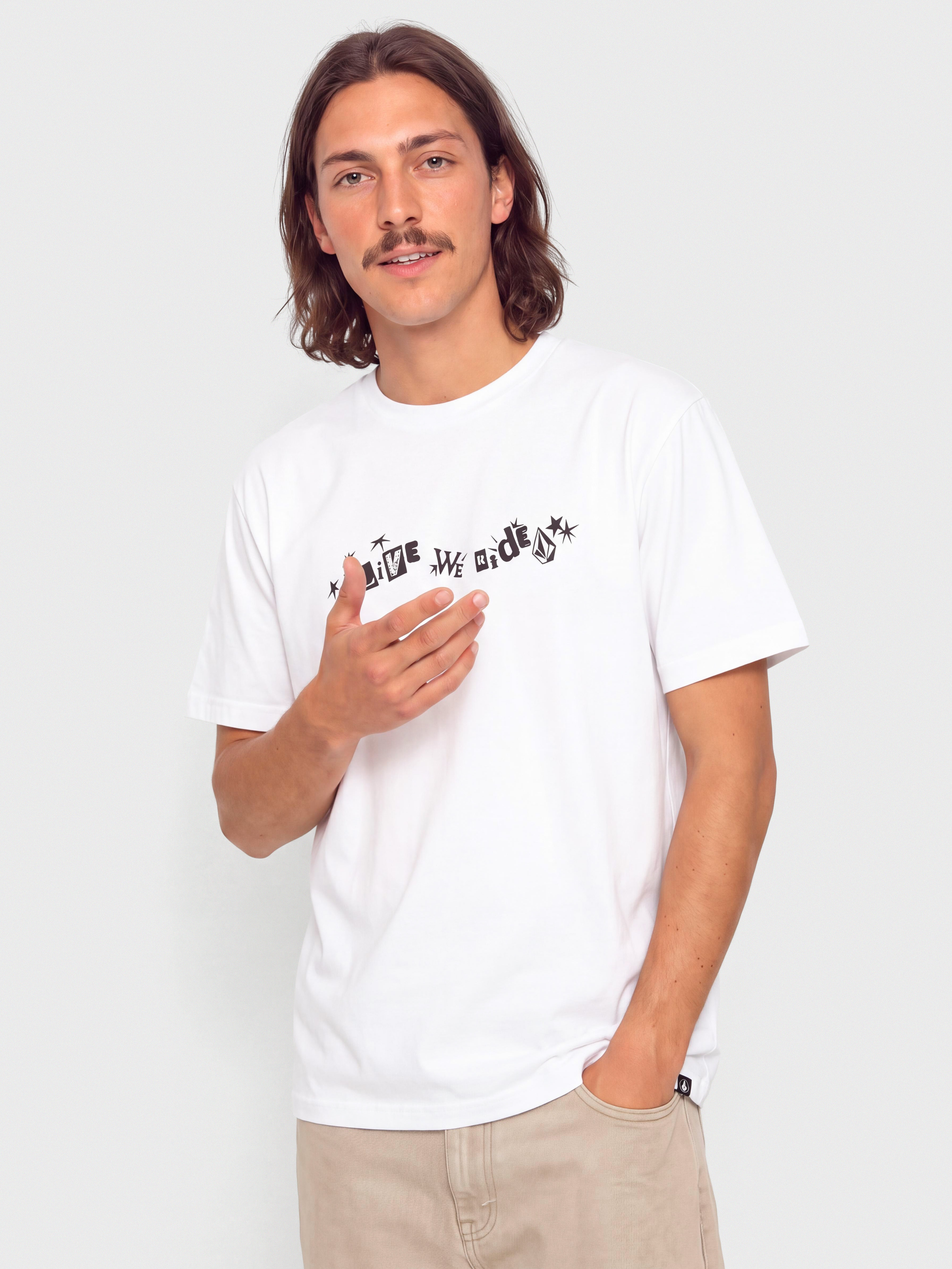 Тениска Volcom Alive We Ride Lse