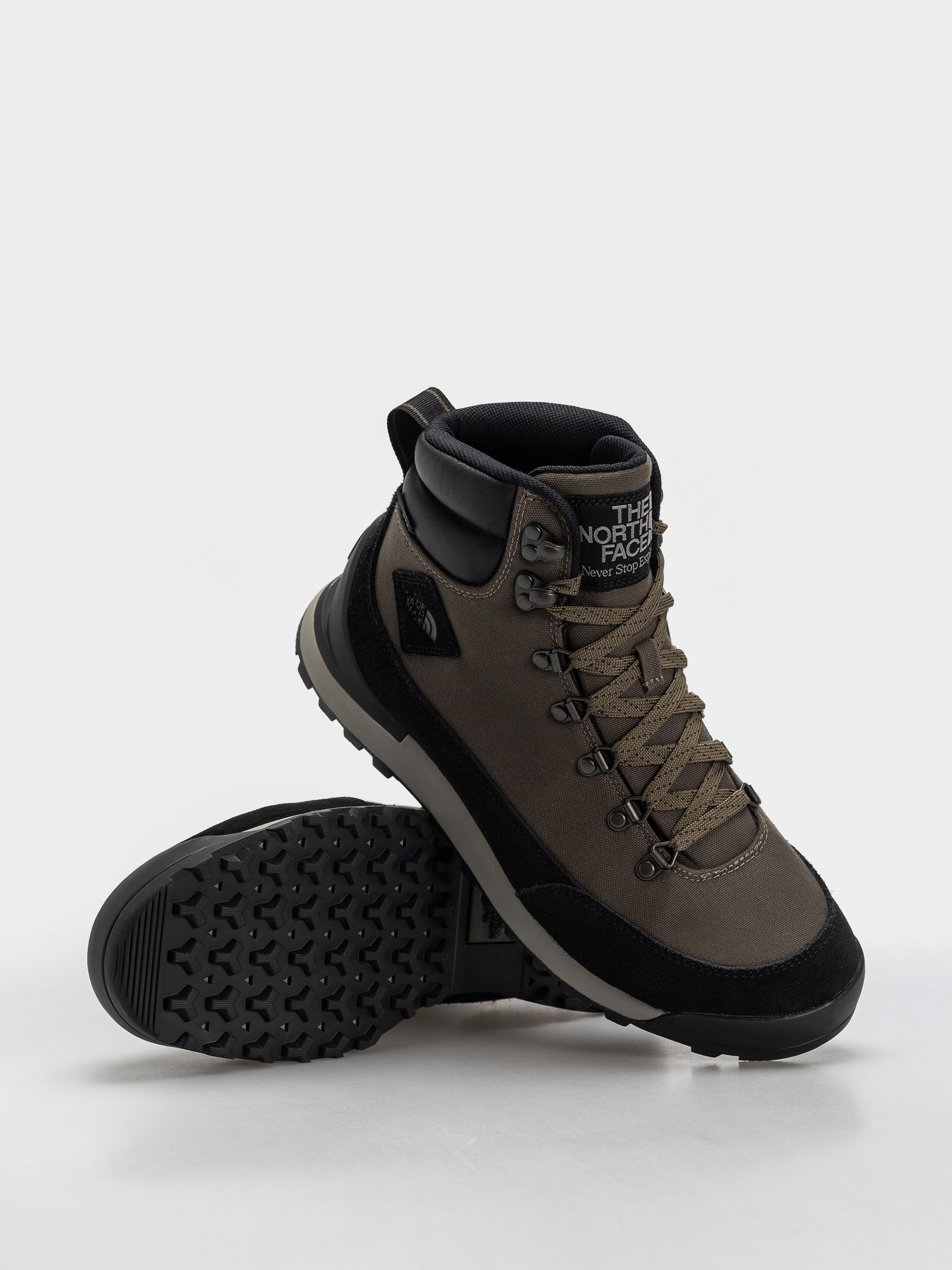 Обувки The North Face Back To Berkeley Iv Textile Wp (new taupe green/tnf black)