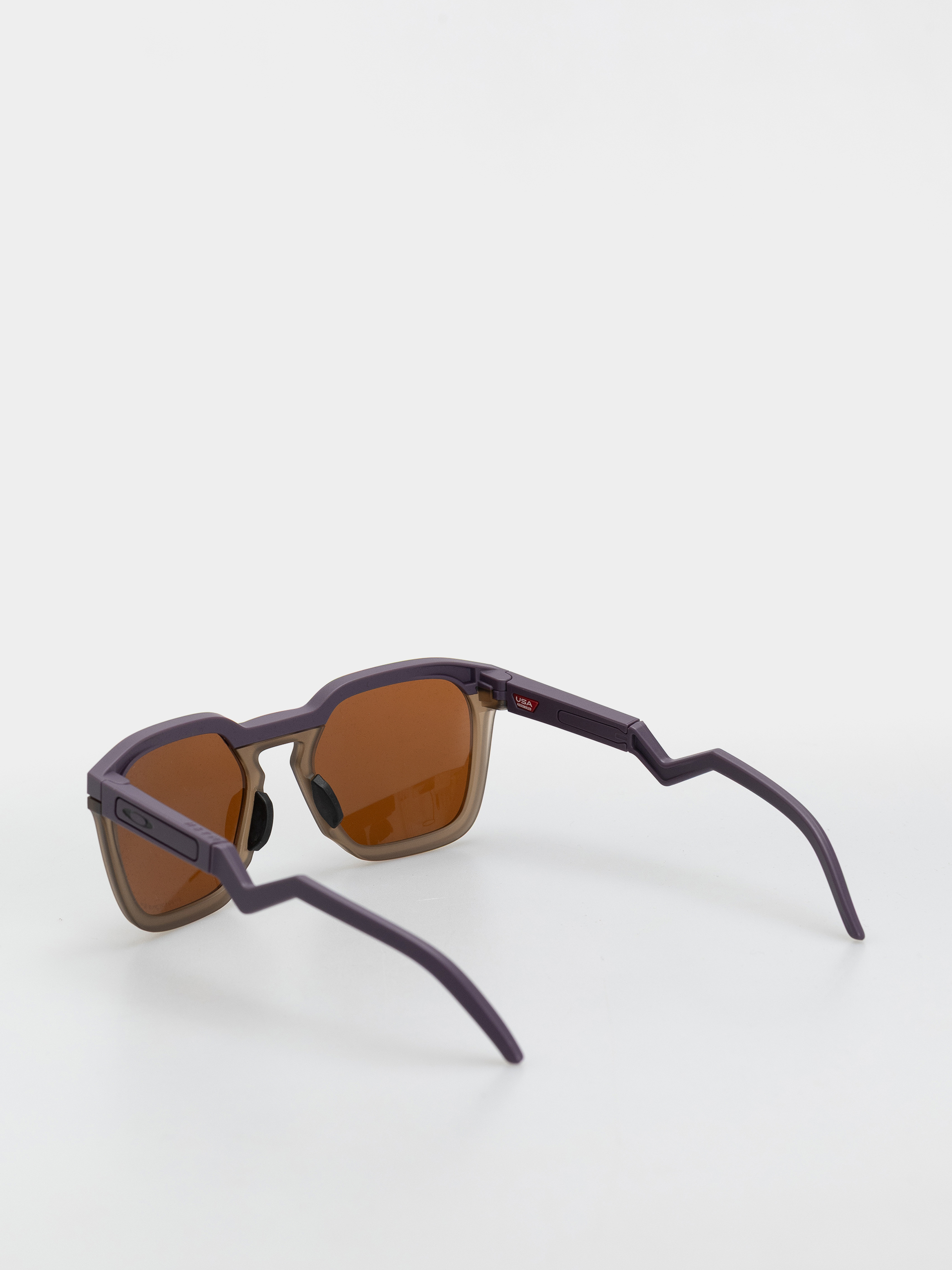 Слънчеви очила Oakley Hstn SQ (matte aubergine/prizm tungsten polar)