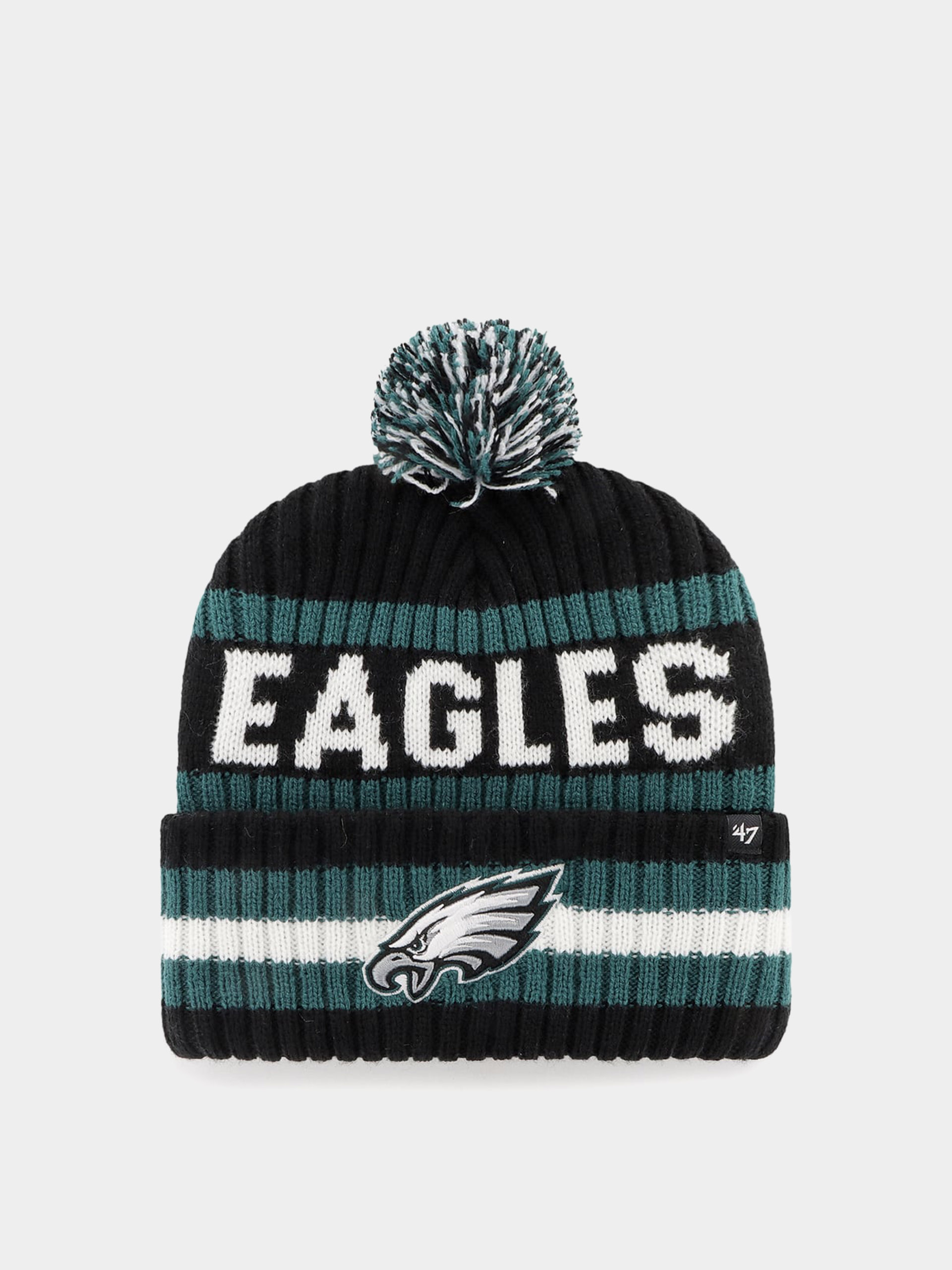 Шапка 47 Brand Bering Cuff Knit Philadelphia Eagles (black)