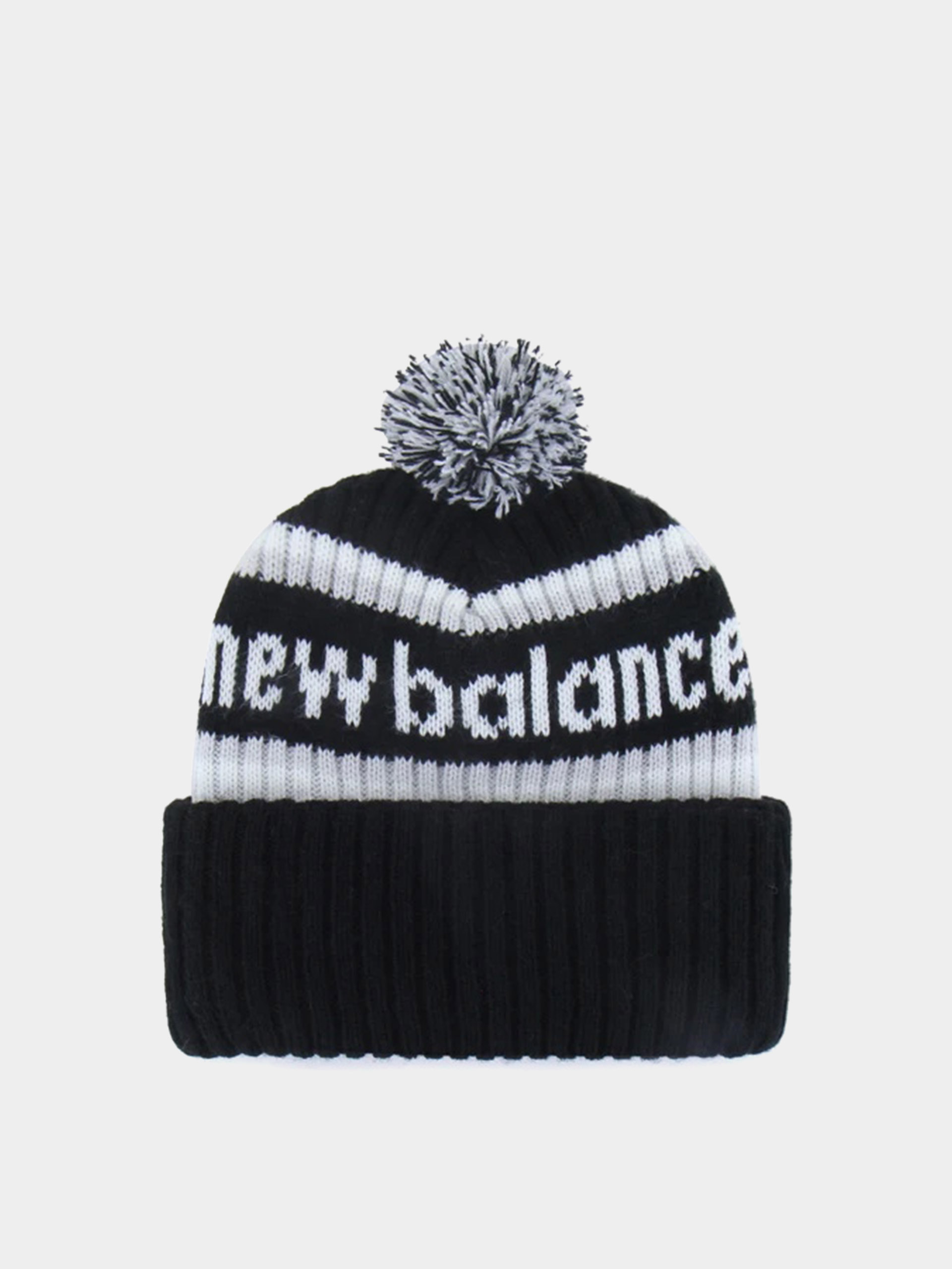 Шапка 47 Brand X NB Bering 47 Cuff Knit (black grey matter sea salt)