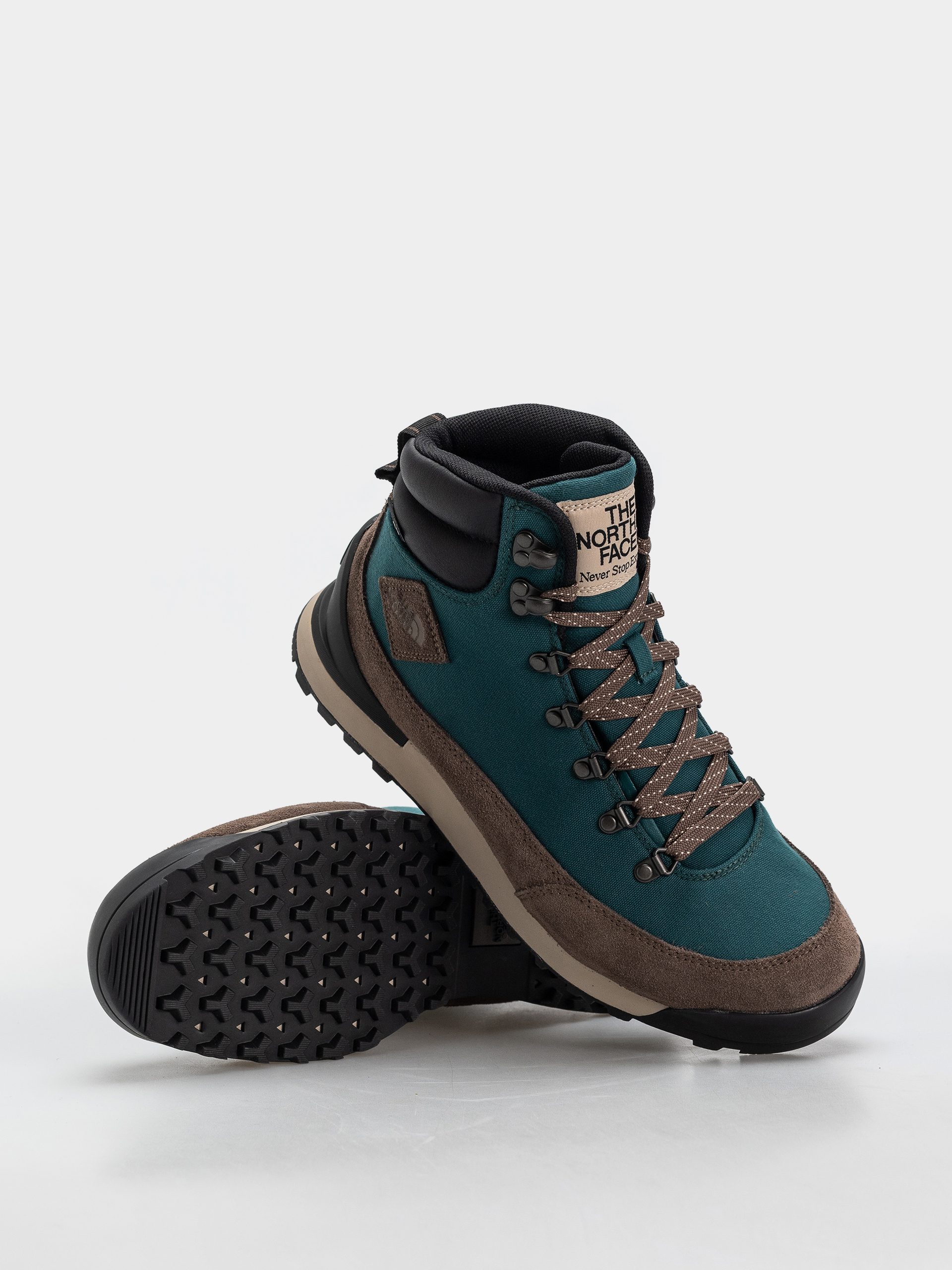 Обувки The North Face Back To Berkeley Iv Textile Wp (pacific teal/smokey bro)