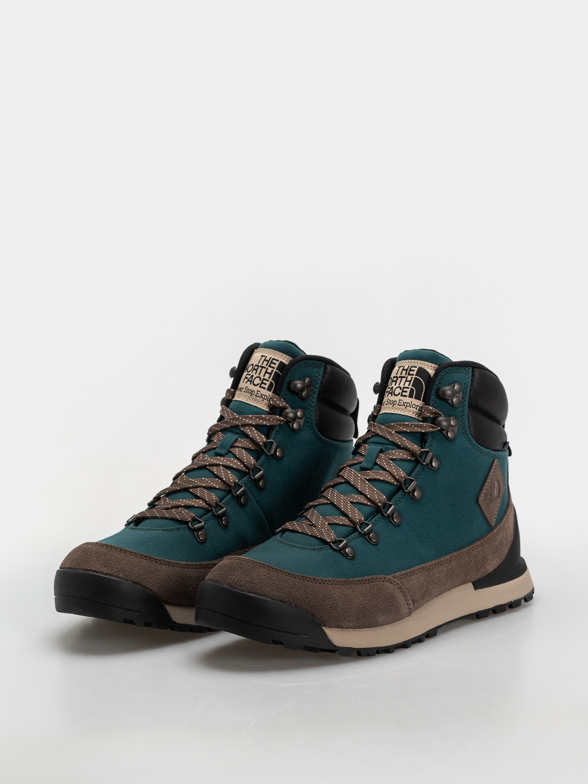 Обувки The North Face Back To Berkeley Iv Textile Wp (pacific teal/smokey bro)