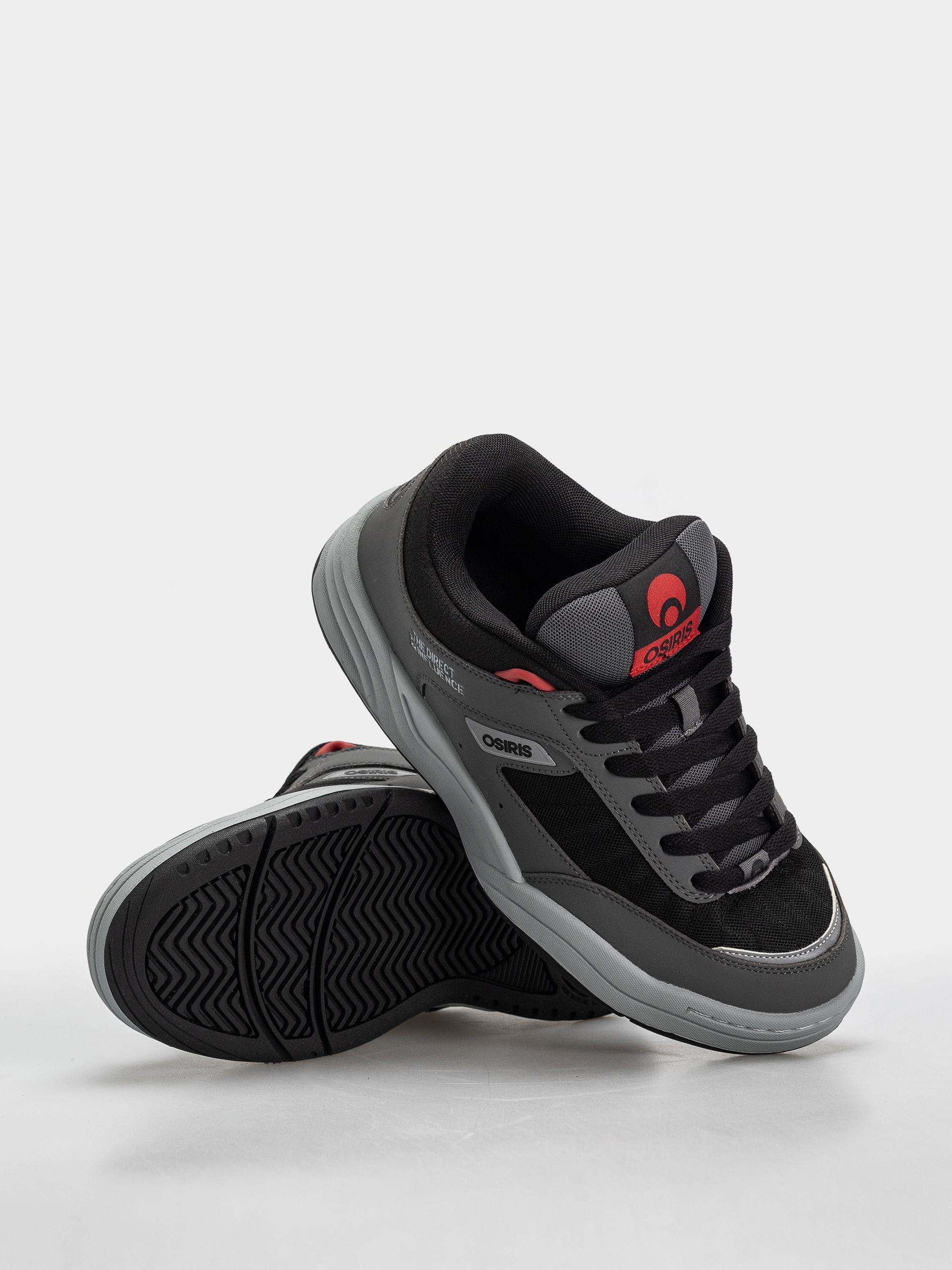 Обувки Osiris Flux (charcoal/black/red)