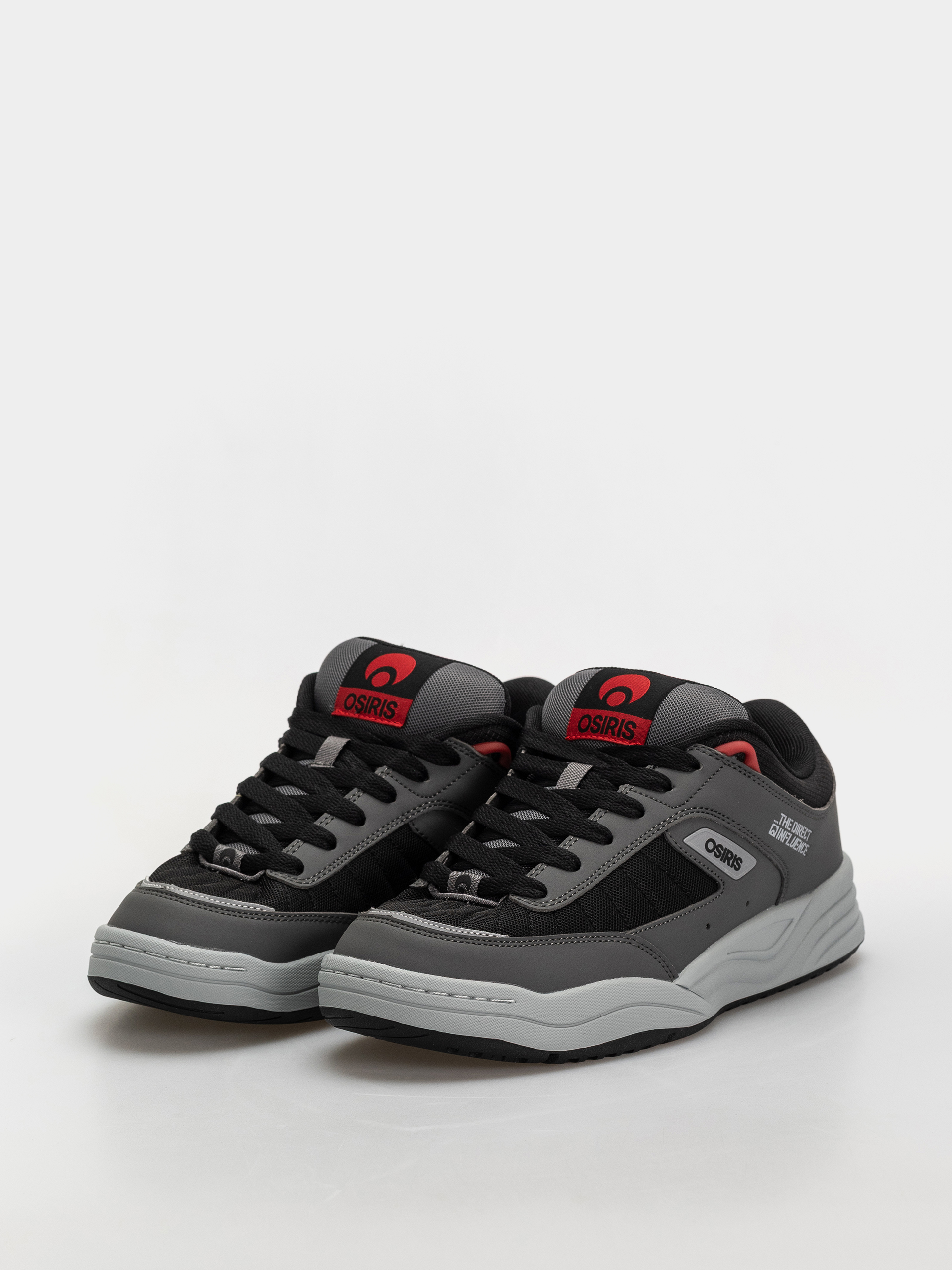 Обувки Osiris Flux (charcoal/black/red)