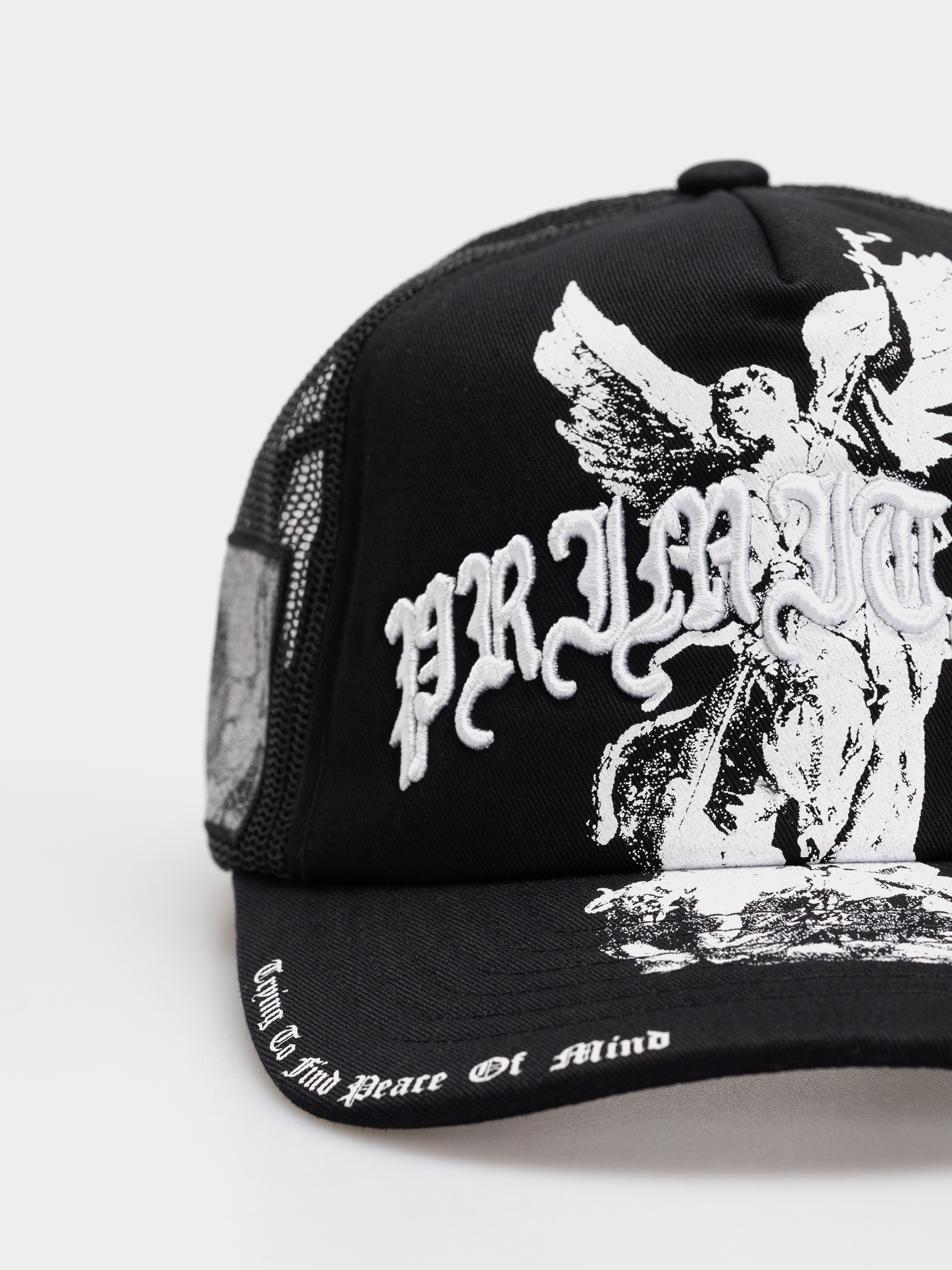 Шапка с козирка Primitive Century Trucker (black)