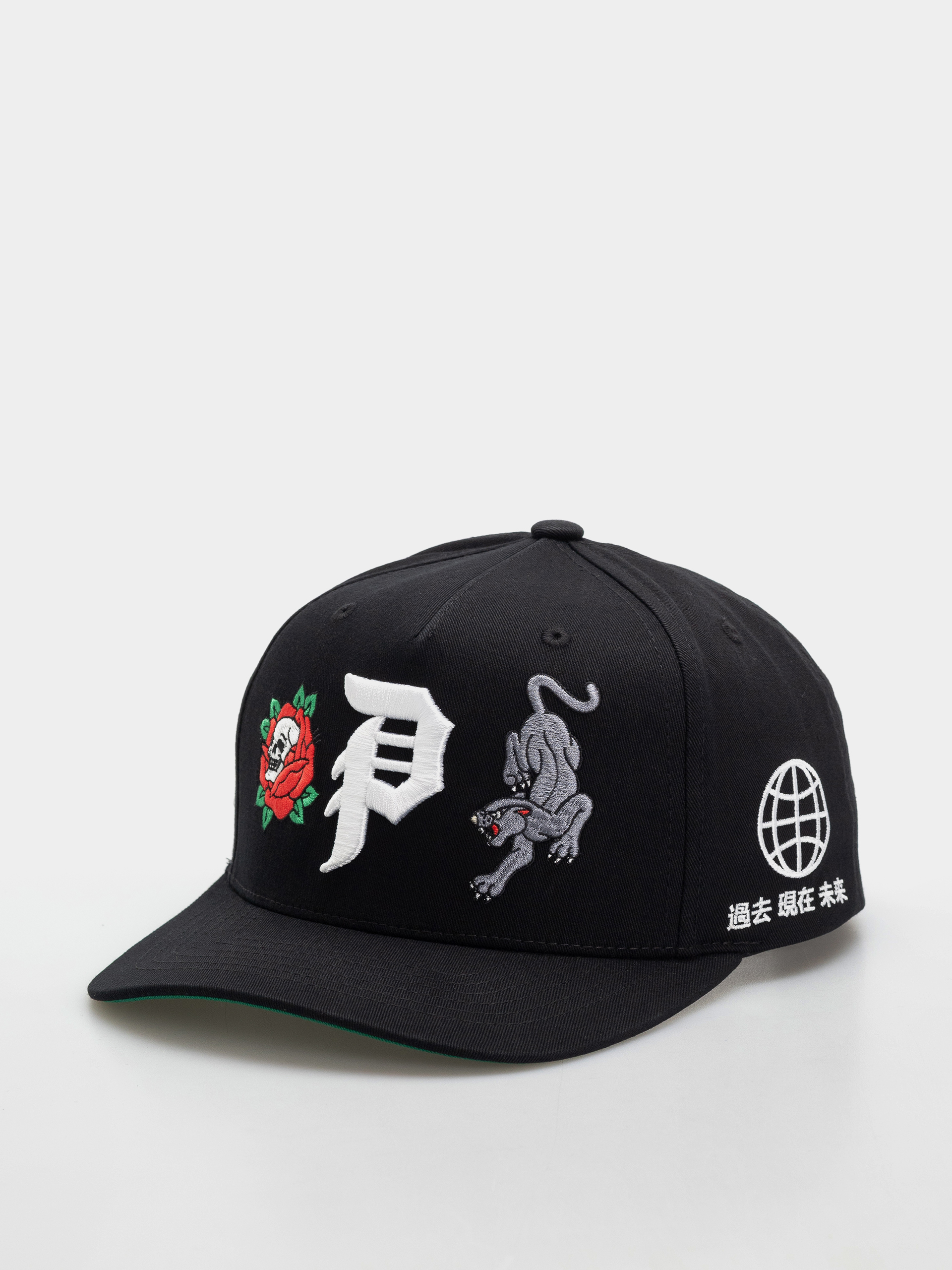 Шапка с козирка Primitive Outsider (black)
