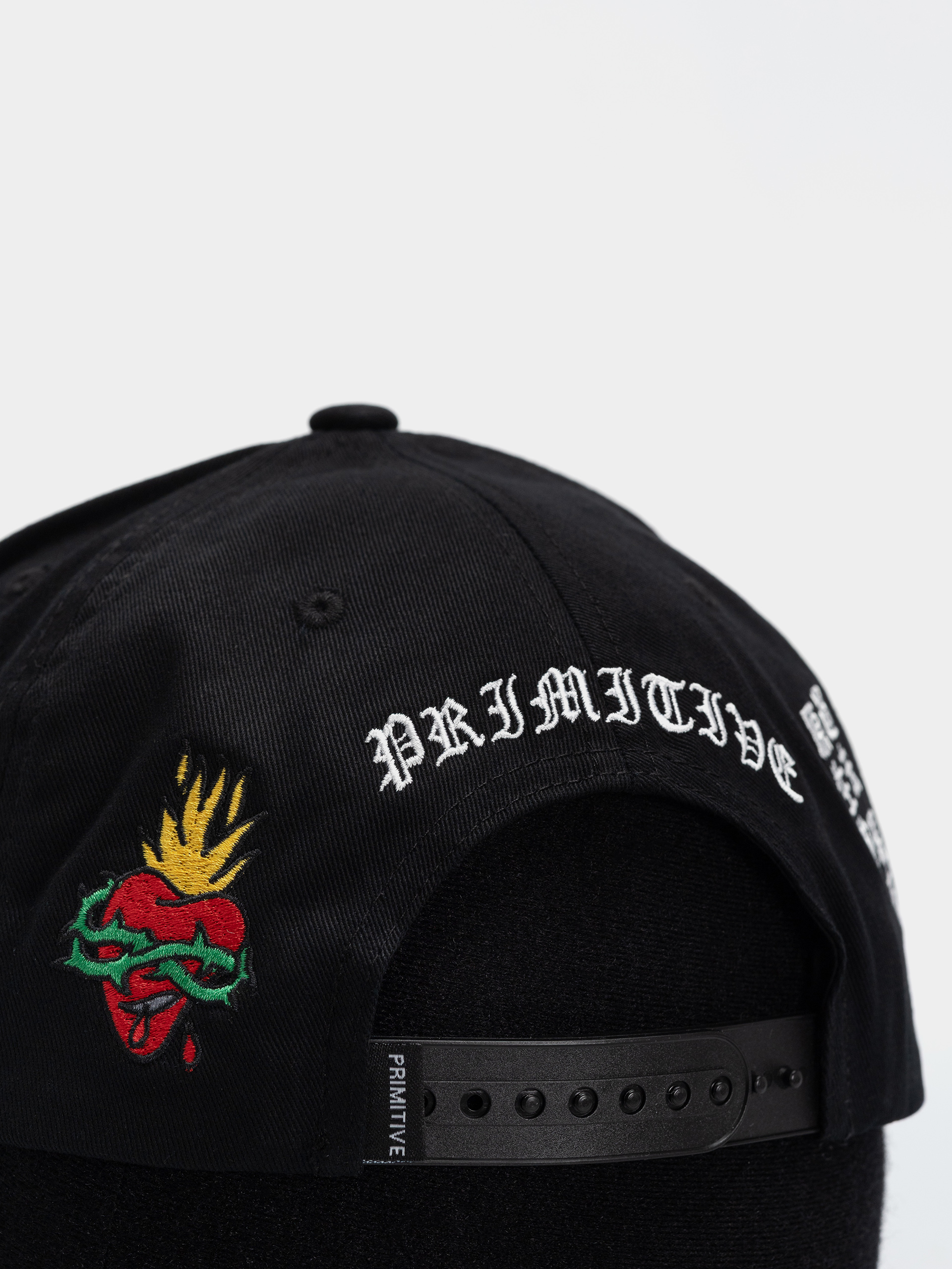 Шапка с козирка Primitive Outsider (black)