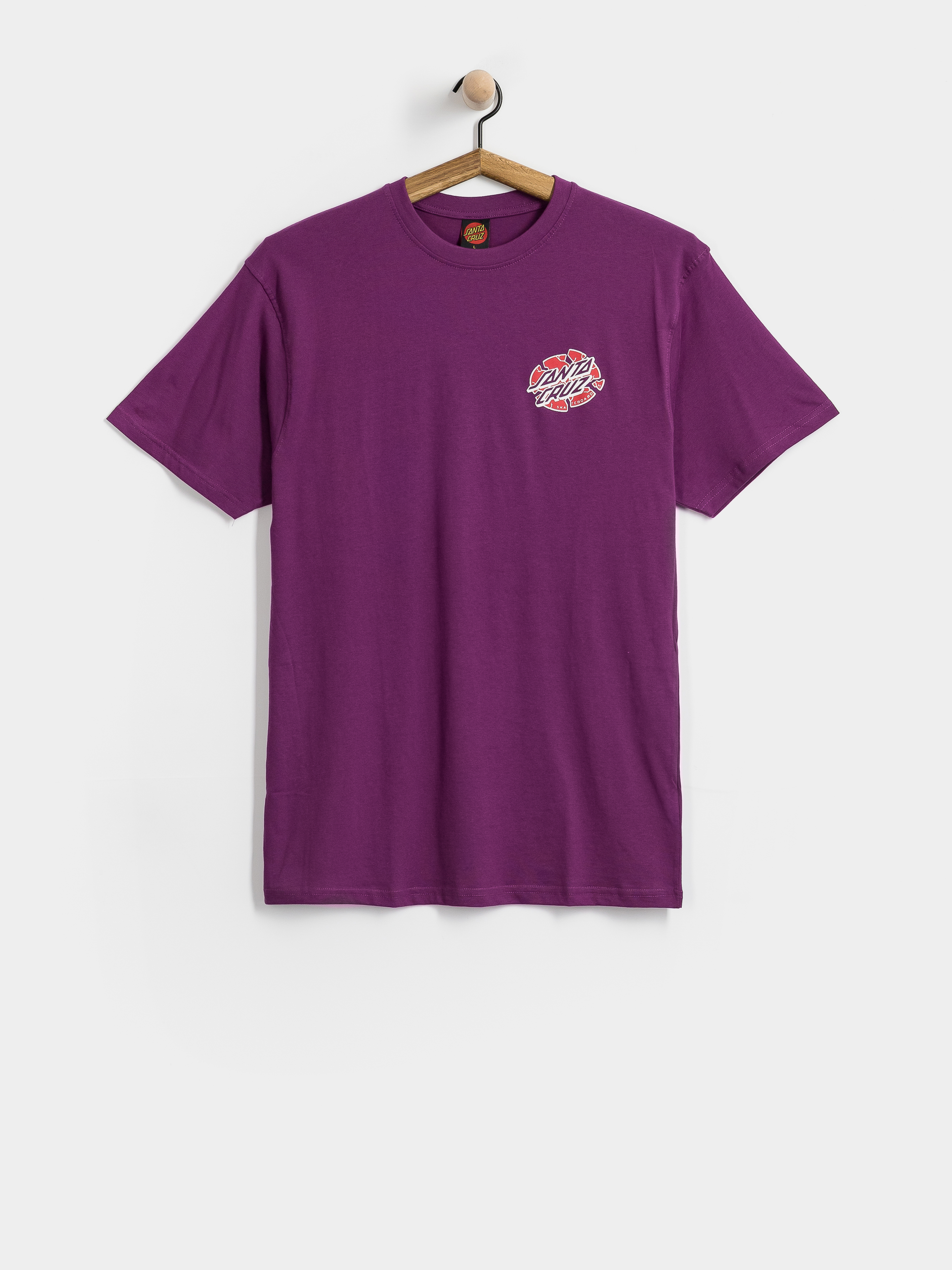 Тениска Santa Cruz Grabke Exploding Dot (fresh purple)