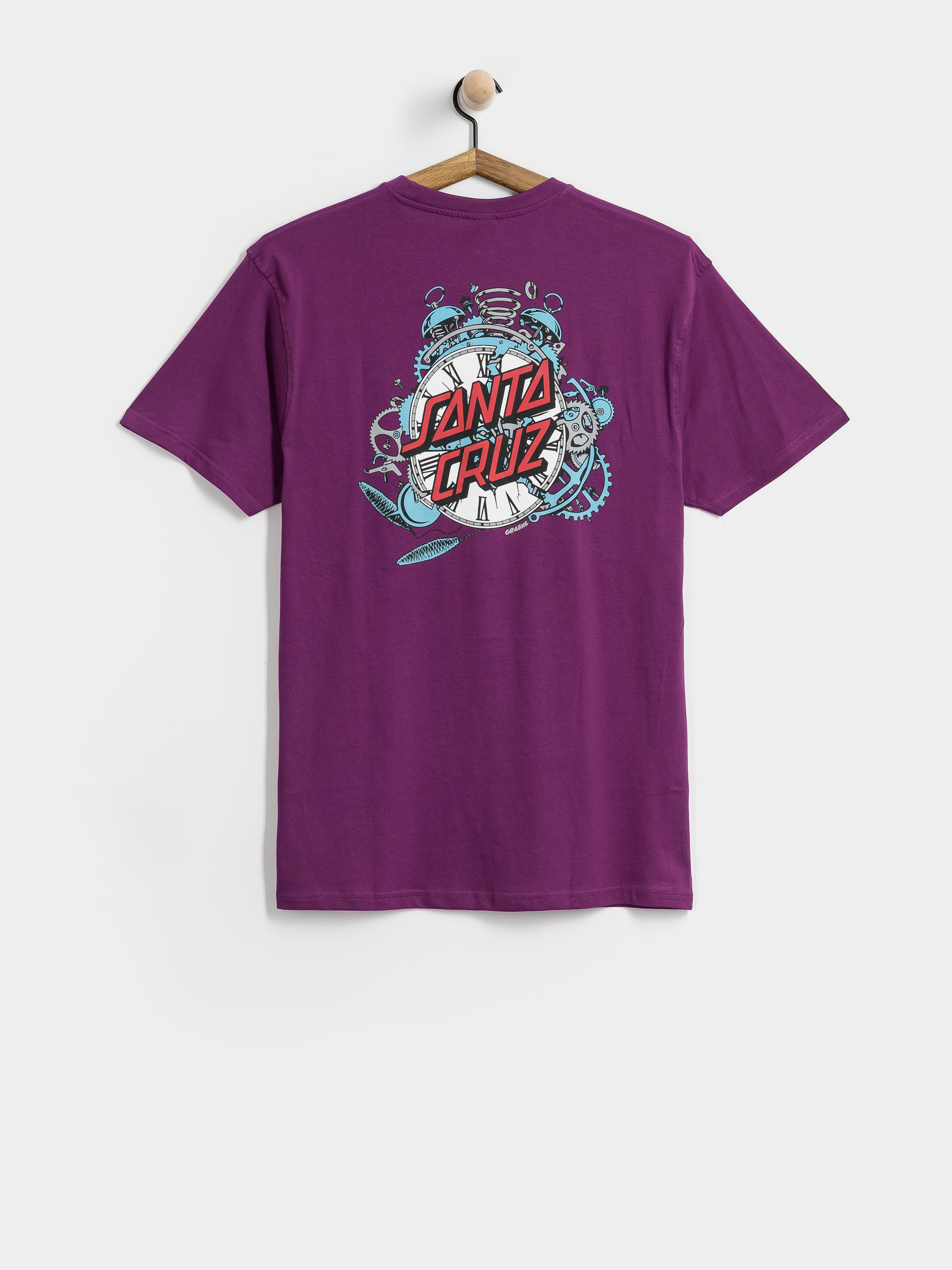 Тениска Santa Cruz Grabke Exploding Dot (fresh purple)