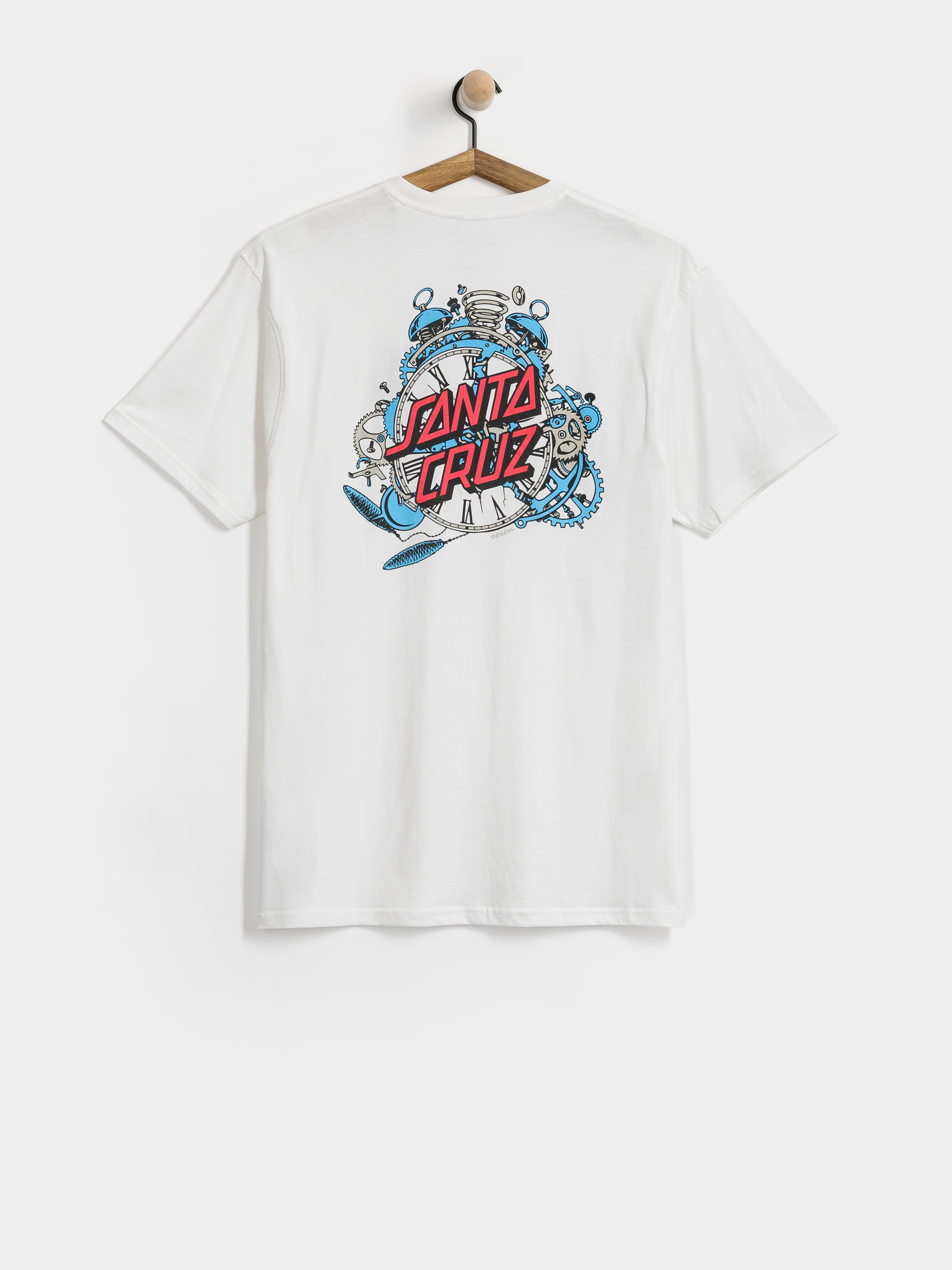 Тениска Santa Cruz Grabke Exploding Dot (white)