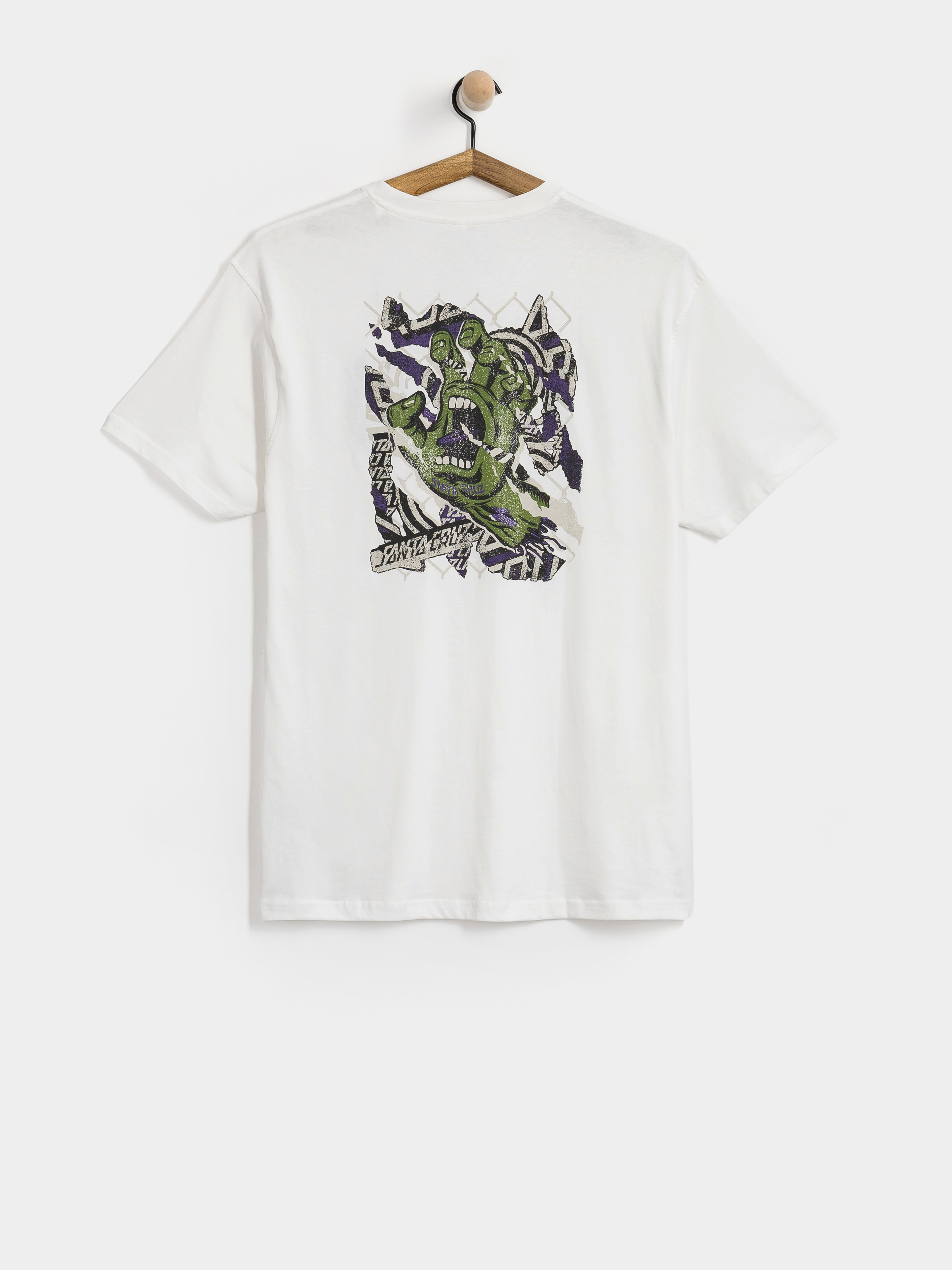 Тениска Santa Cruz Damaged Hand (white)