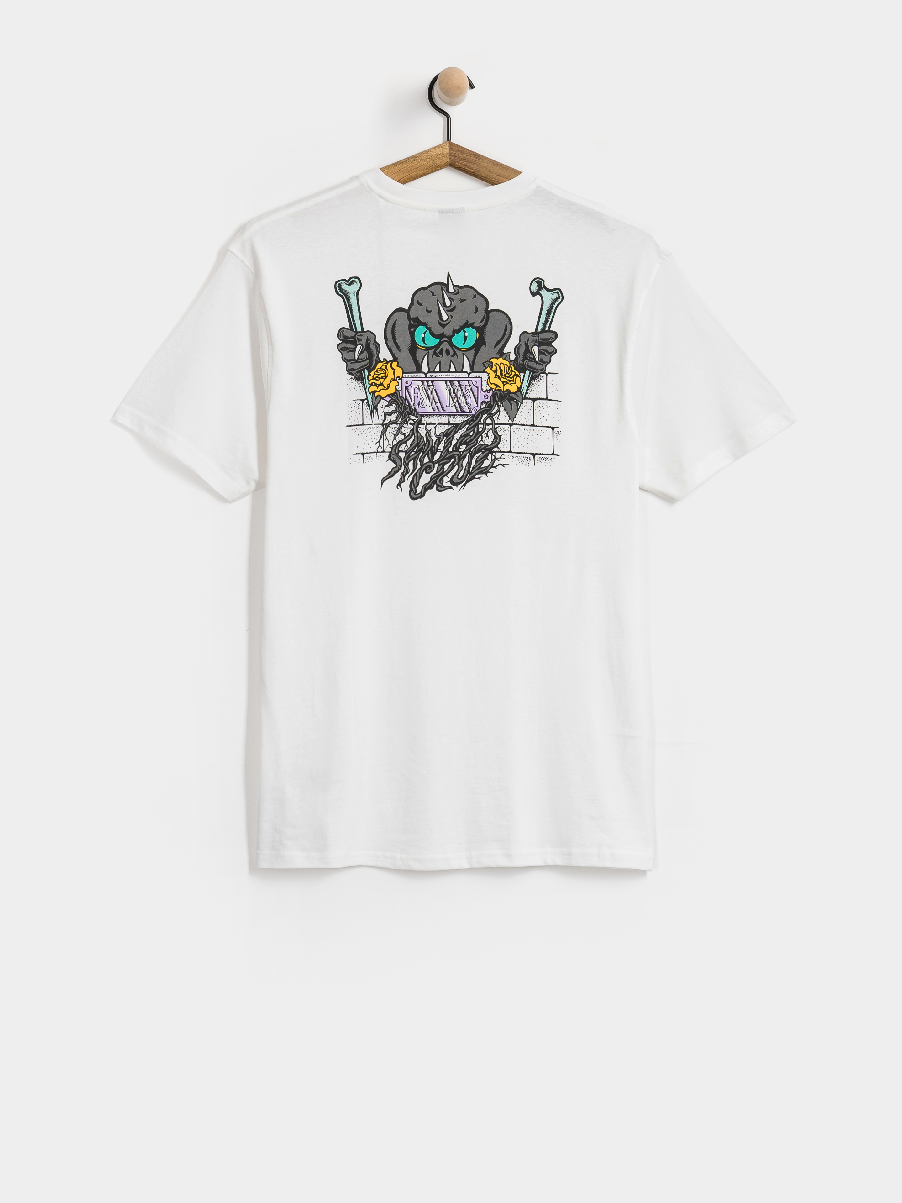 Тениска Santa Cruz Rankine Monster (white)