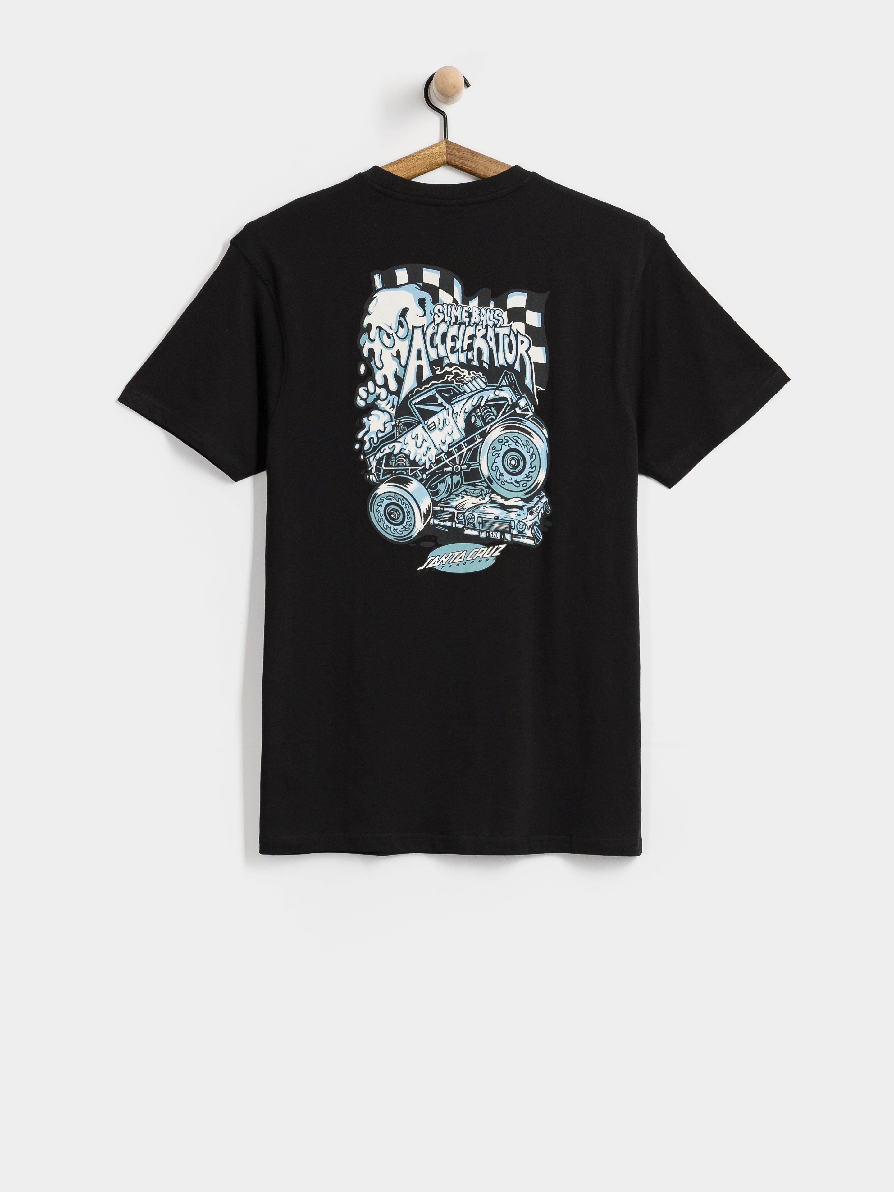 Тениска Santa Cruz Slime Balls Accelerator (black)