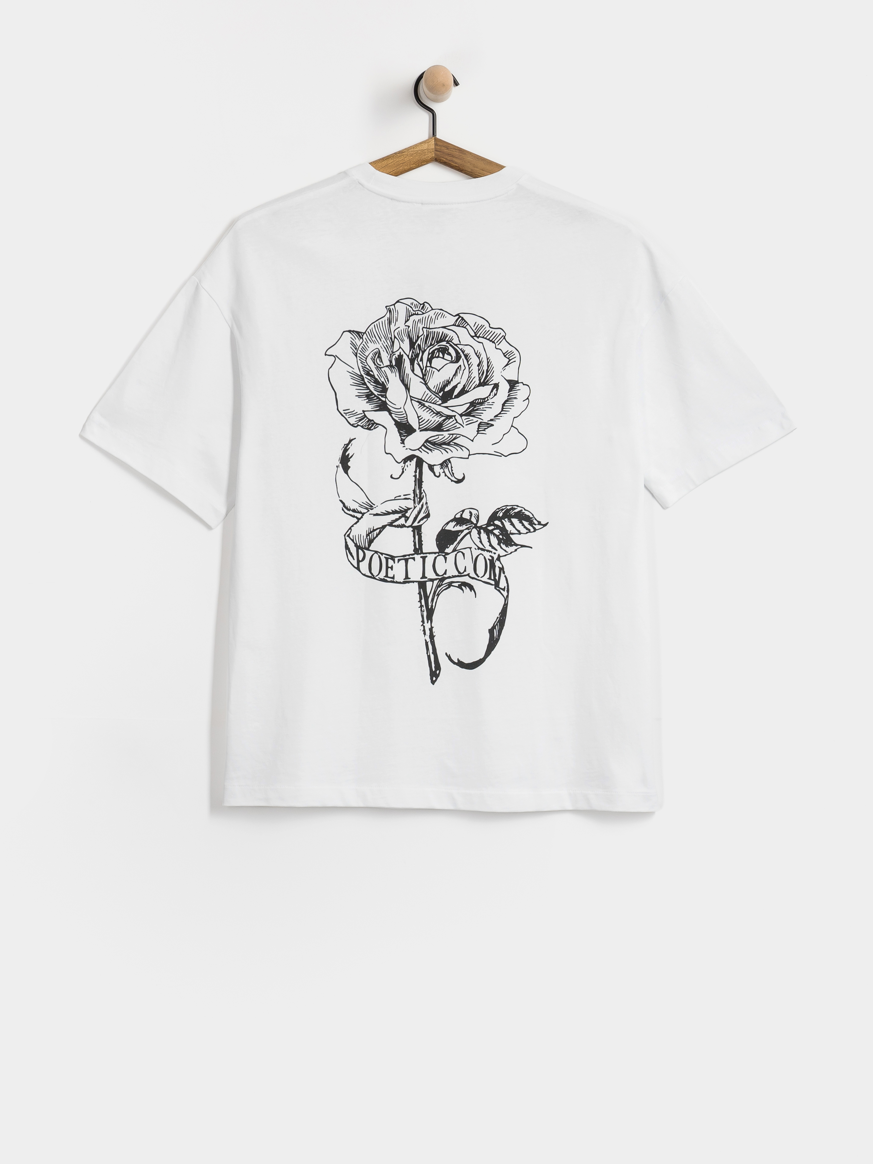 Тениска Poetic Collective Thinking About You (white)