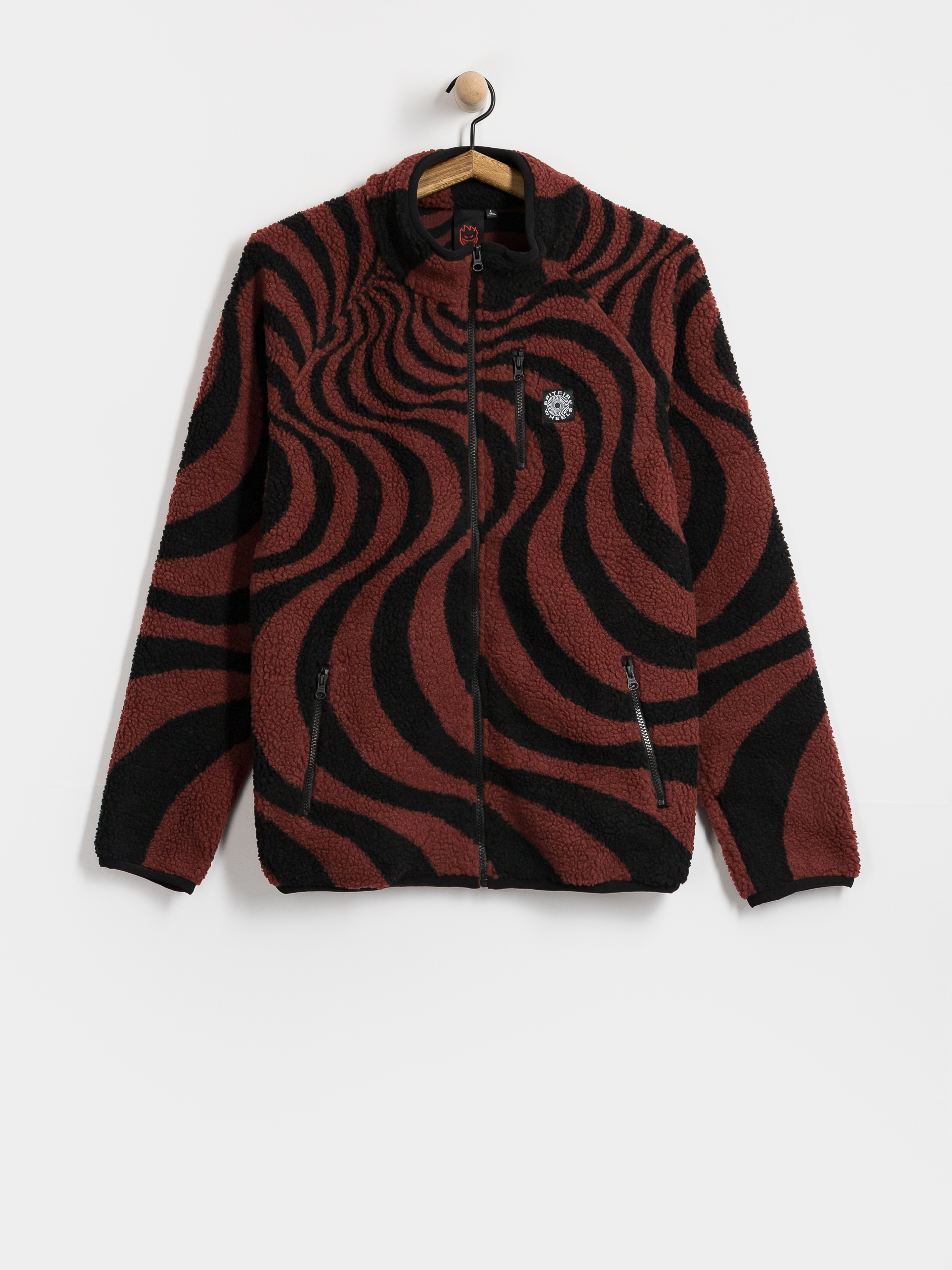 Поларени суитшърт Spitfire Classic 87 Swirl Fleece