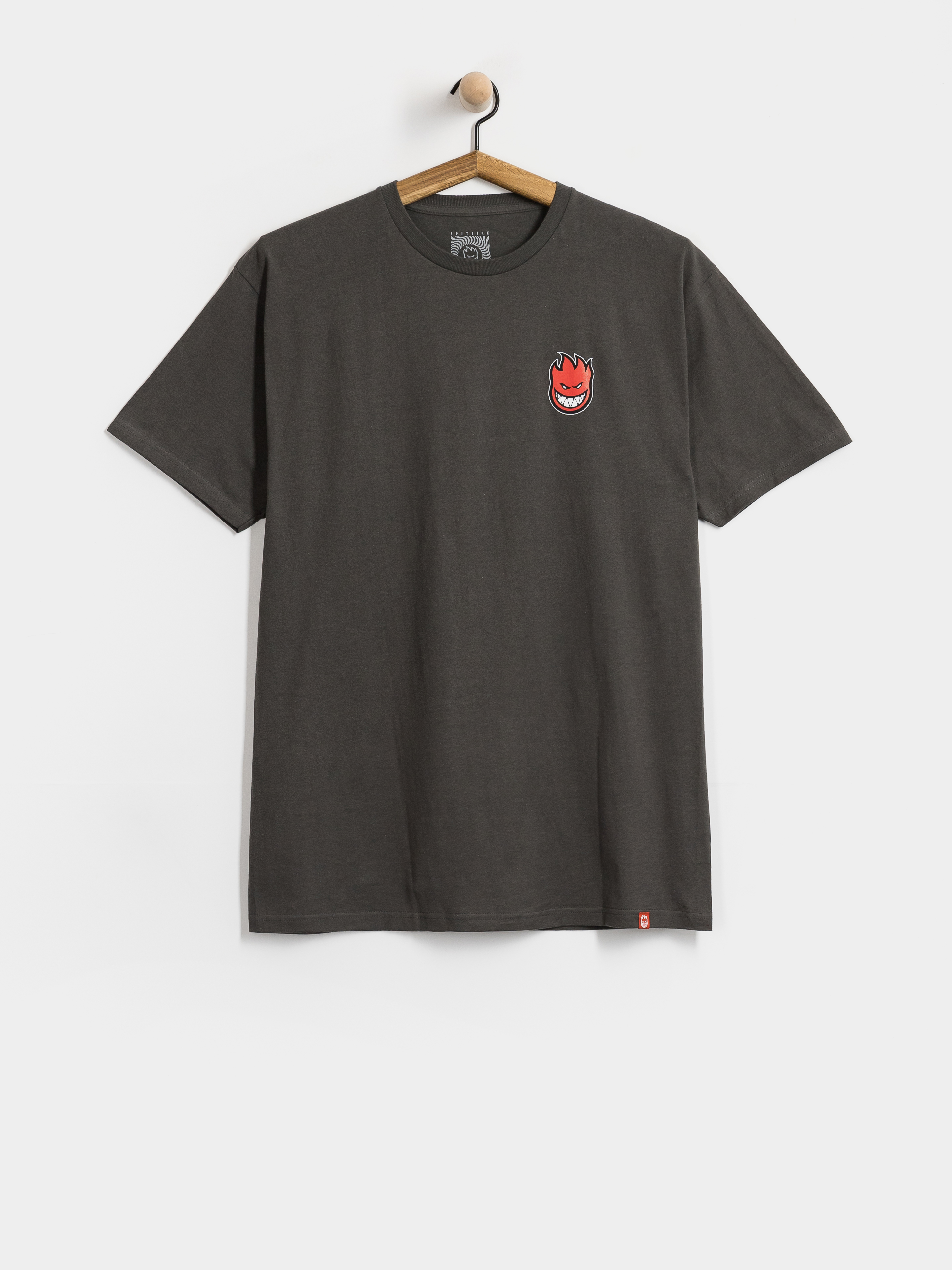 Тениска Spitfire Lil Bighead Fill (charcoal solid w/red black&white print)