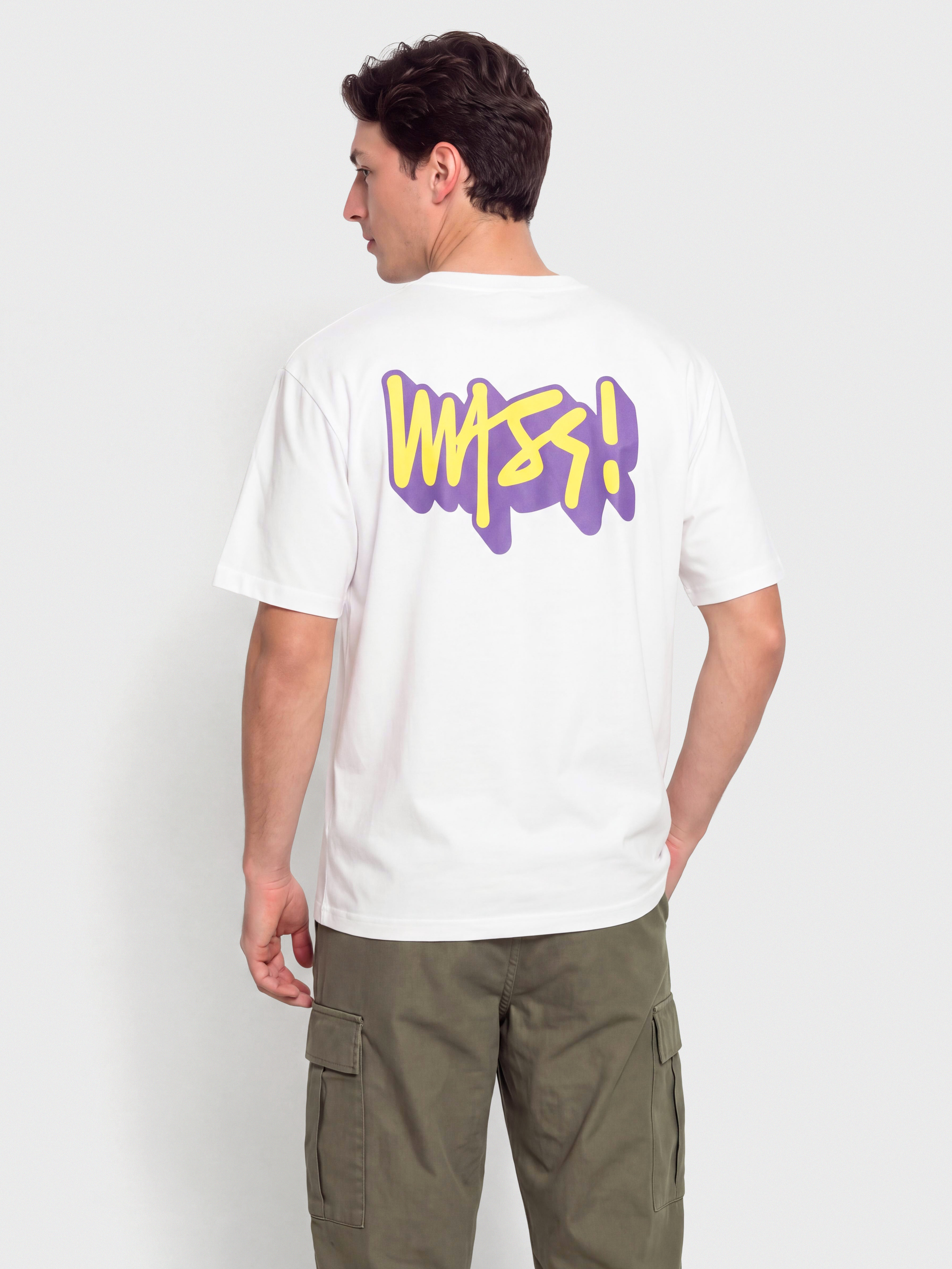 Тениска MassDnm Pop (white)