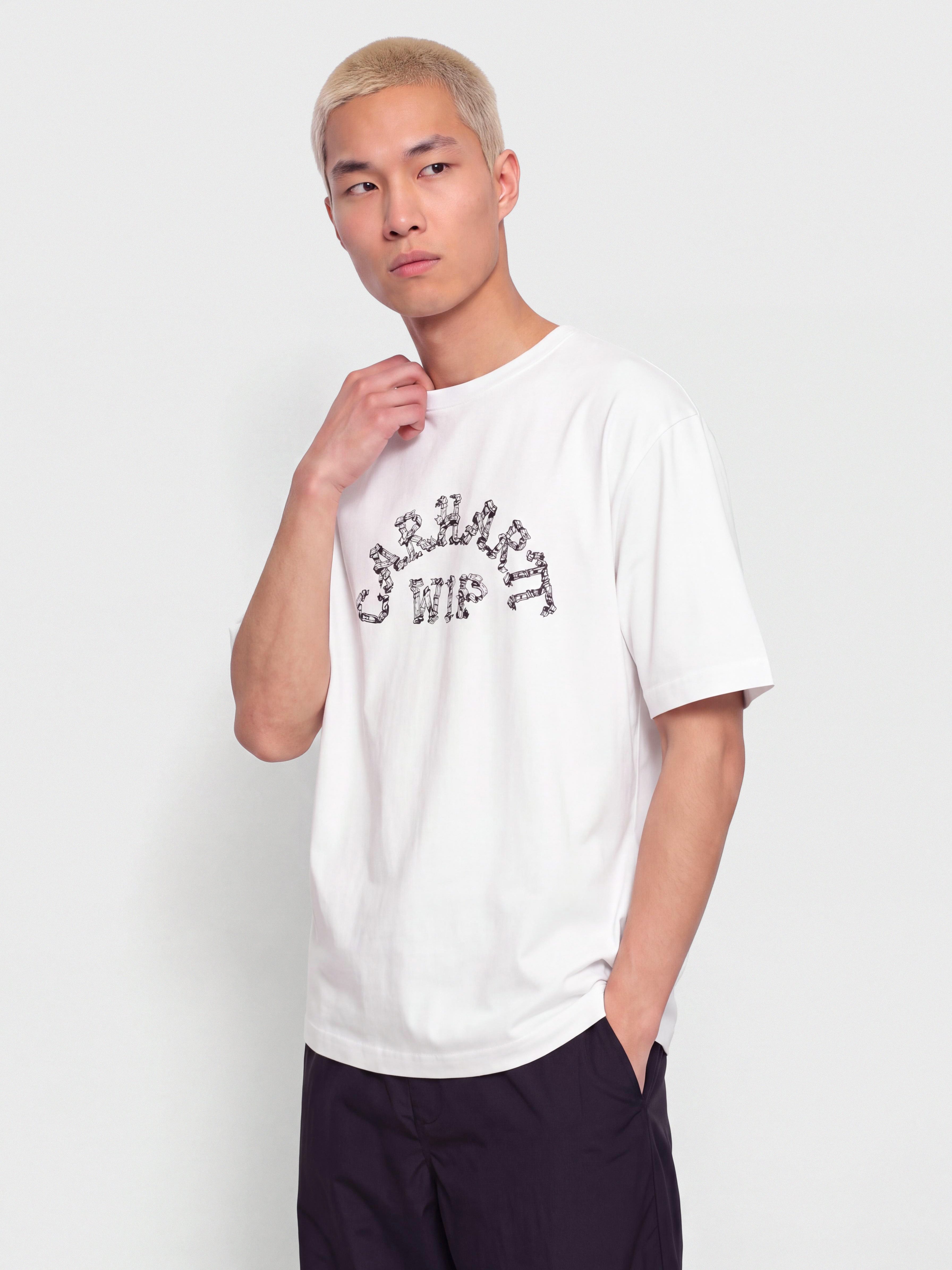 u0422u0435u043du0438u0441u043au0430 Carhartt WIP Ribbon Script (white)