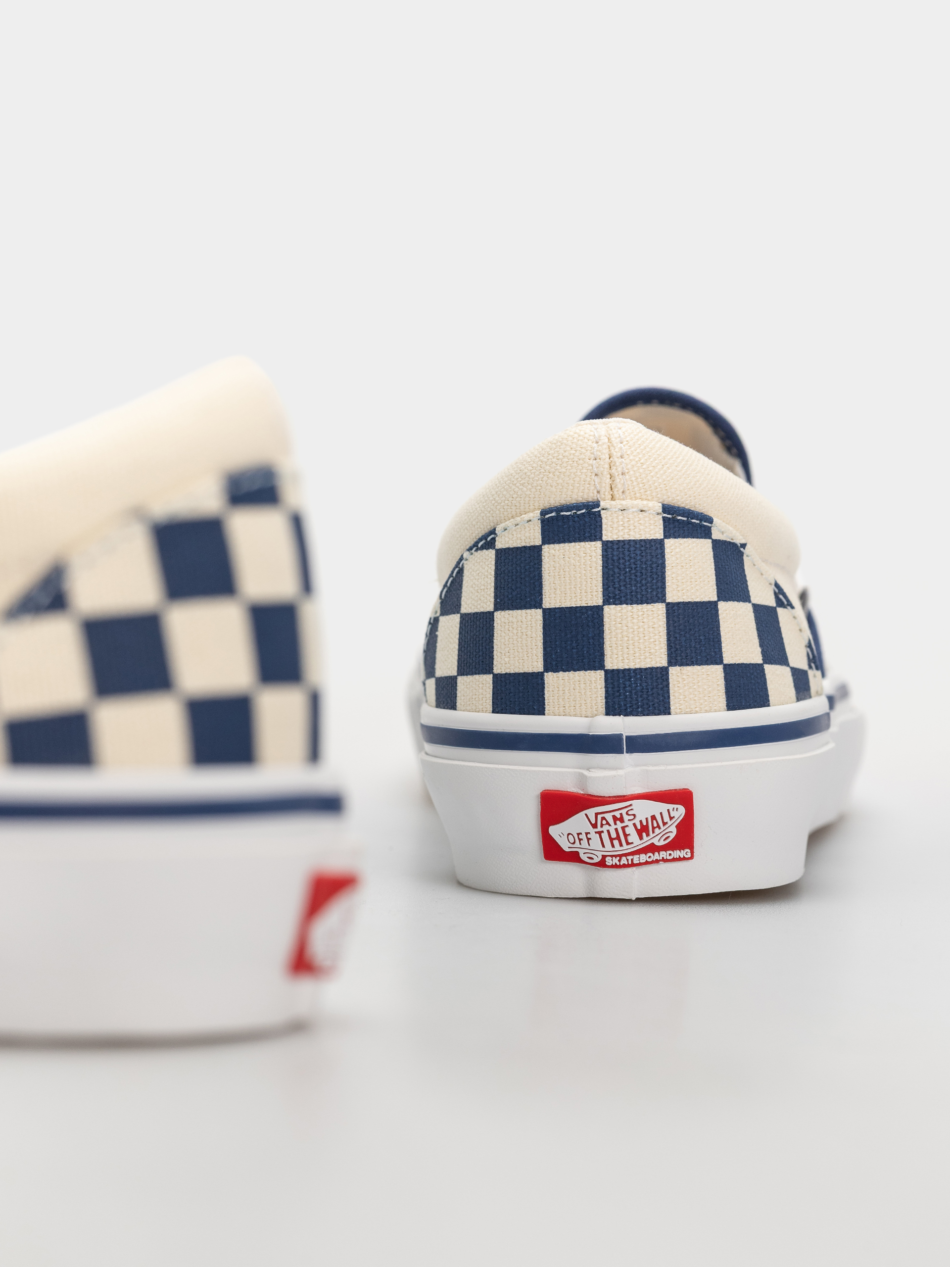 Обувки Vans Skate Slip On (blue checkerboard)