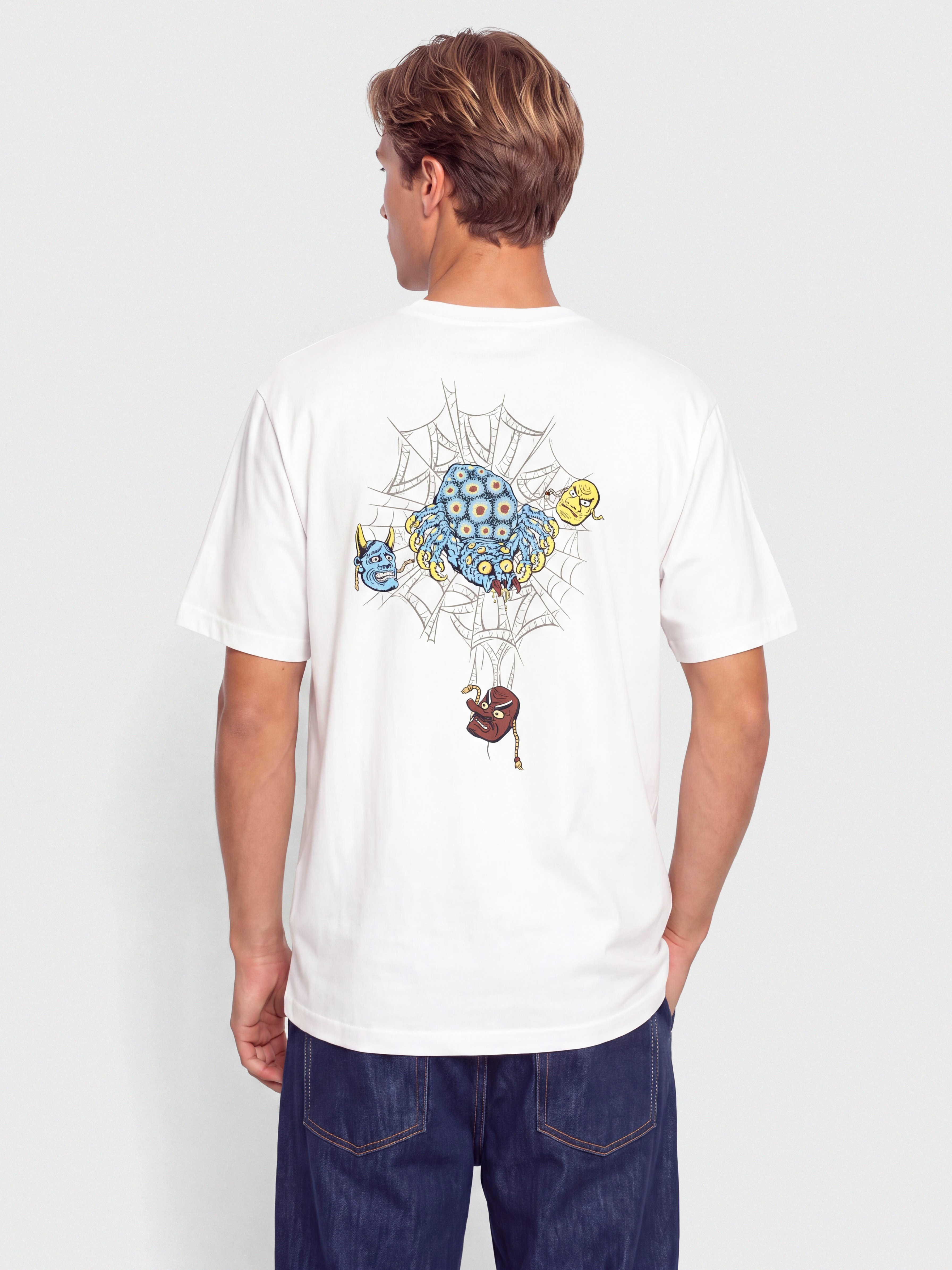 Тениска Santa Cruz Dressen Spider (white)