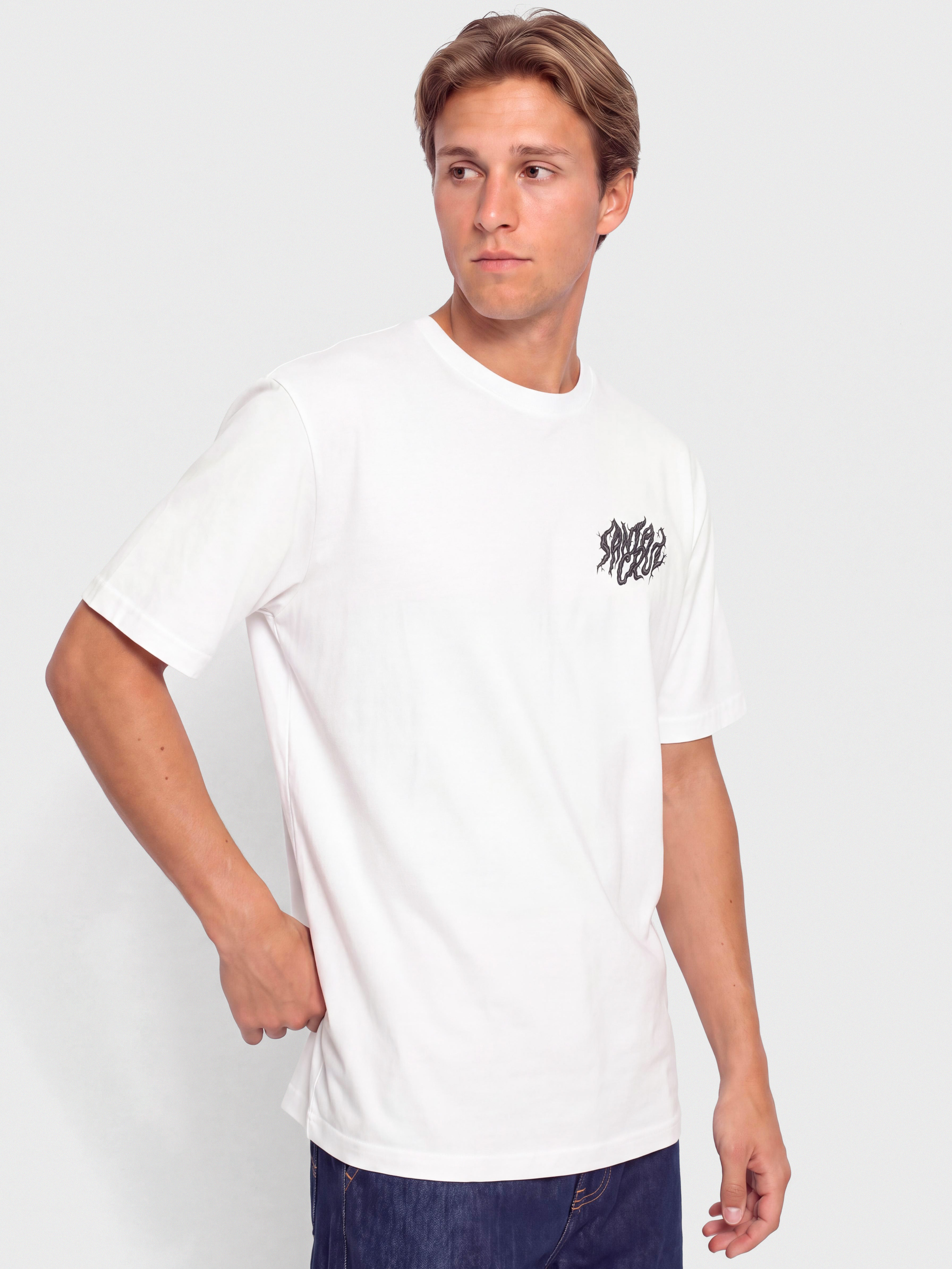 Тениска Santa Cruz Rankine Monster (white)