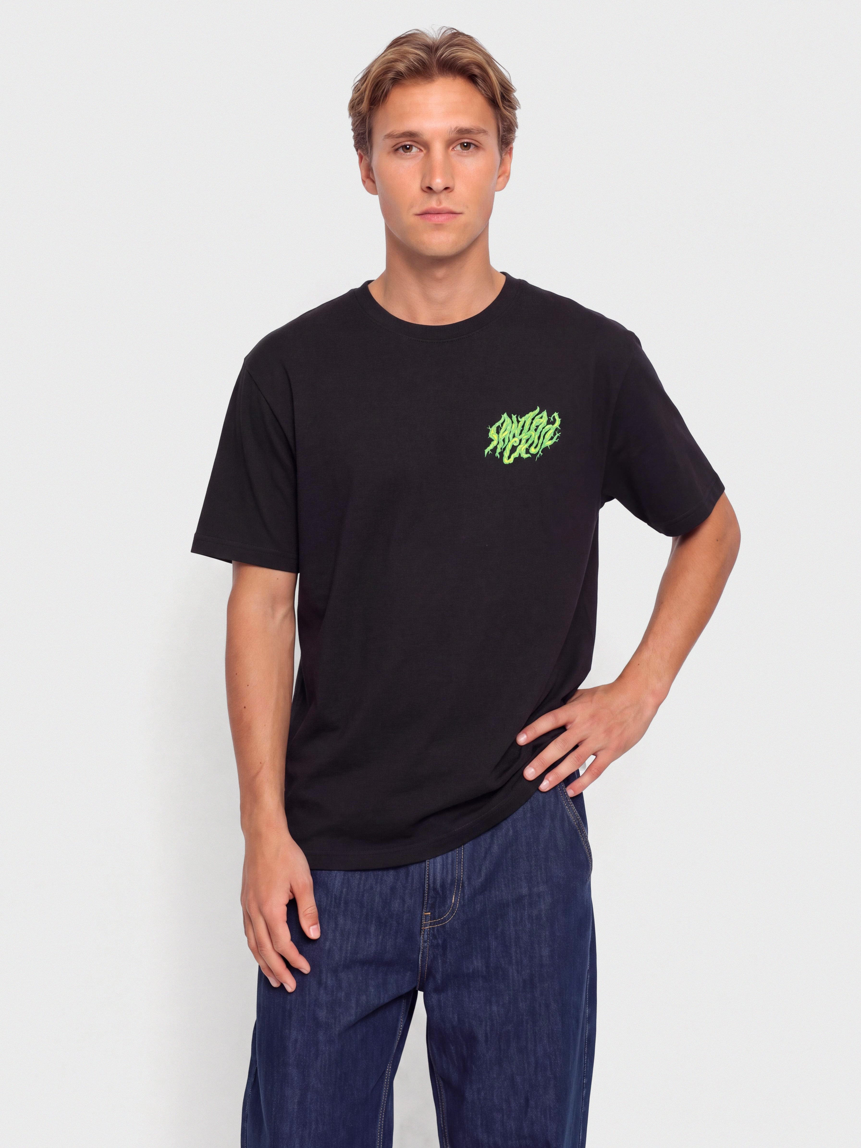 Тениска Santa Cruz Rankine Monster (black)