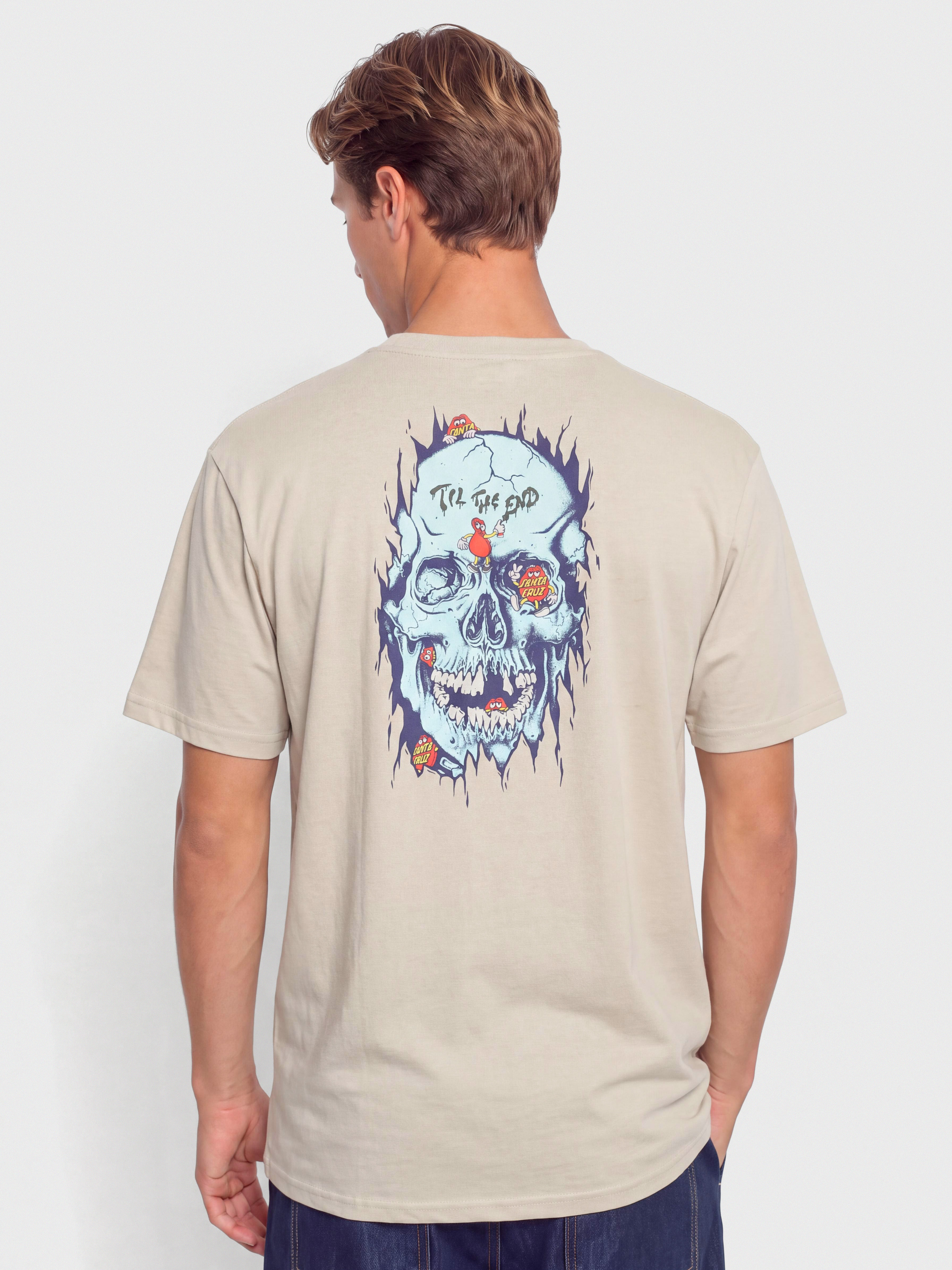 Тениска Santa Cruz Dot Dudes (warm grey)