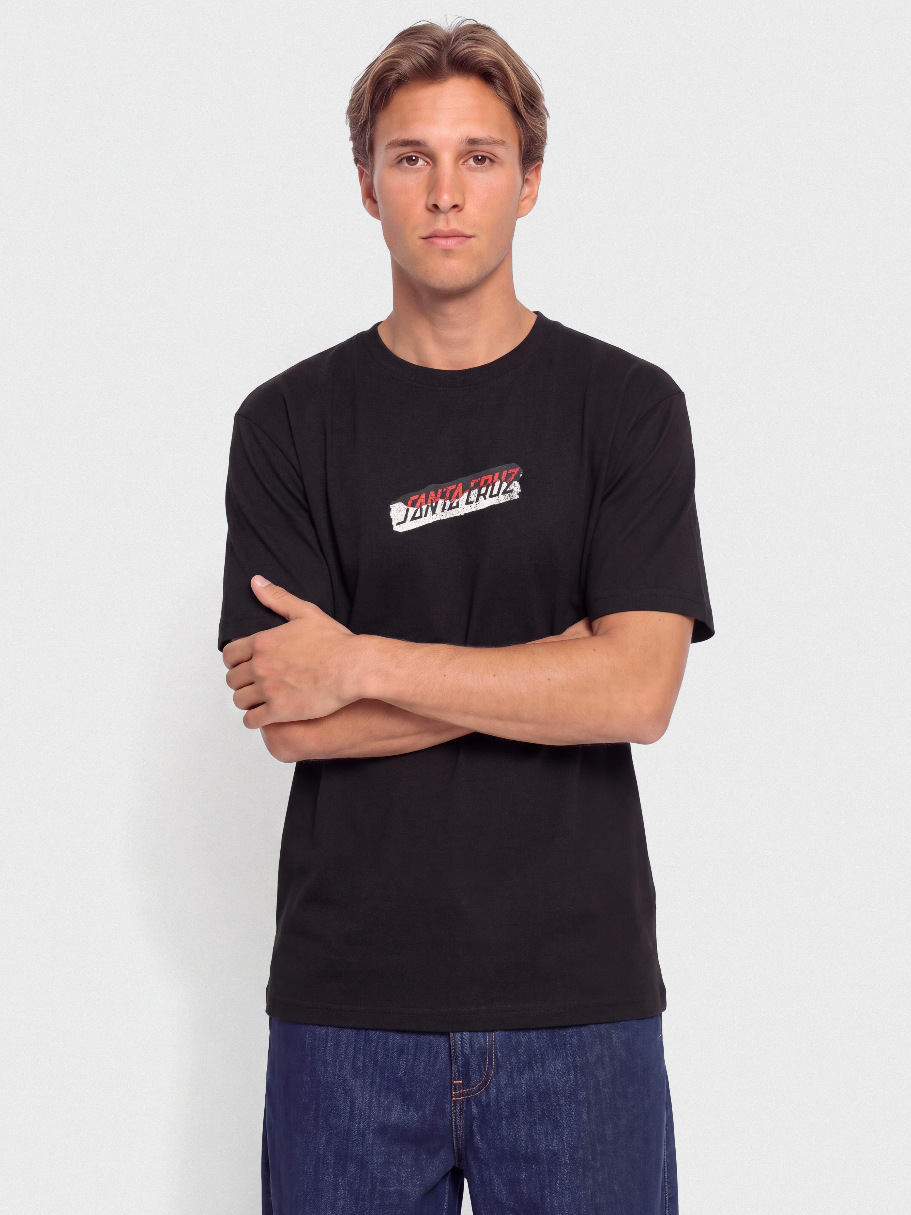 Тениска Santa Cruz Damaged Hand (black)