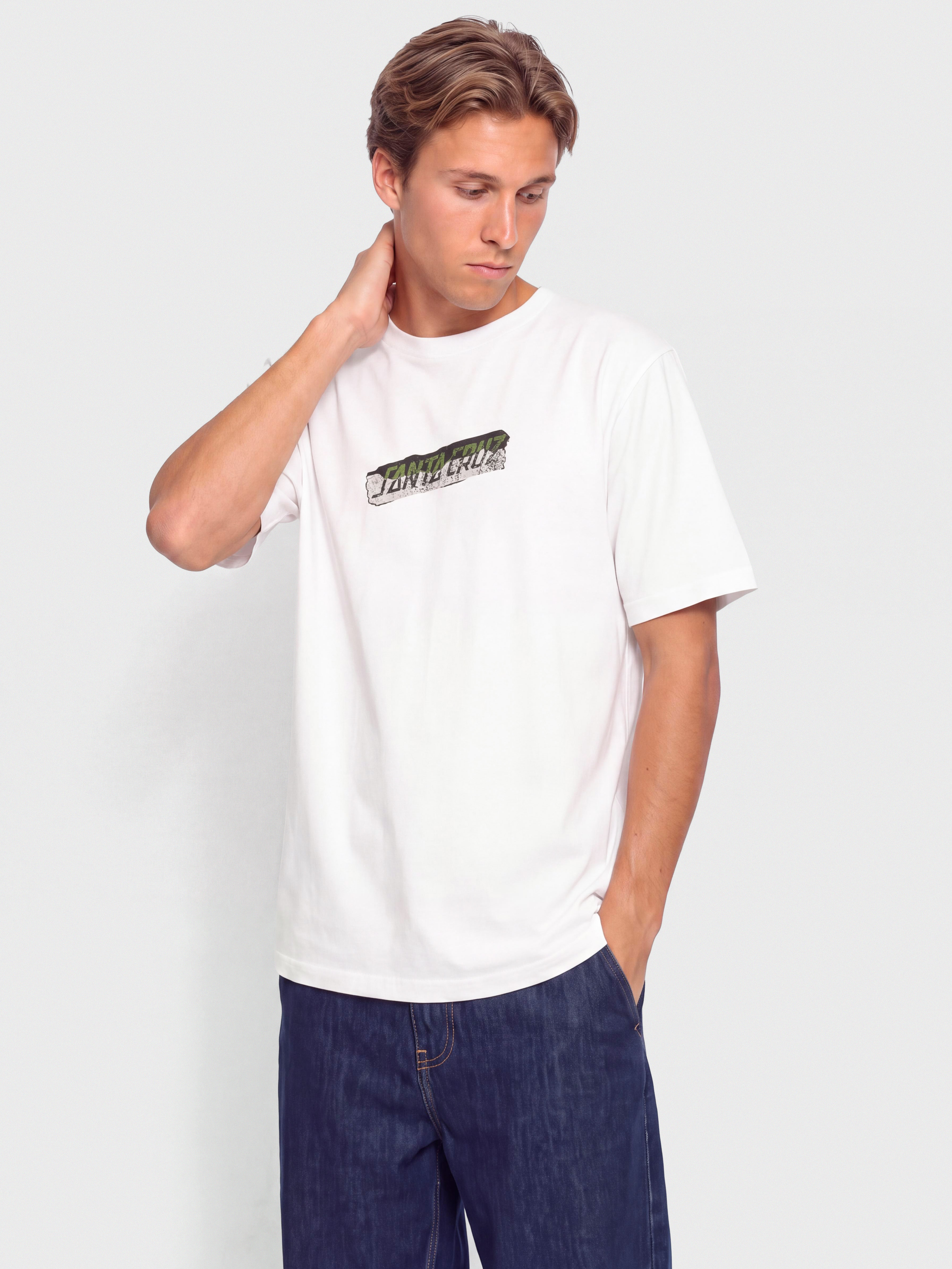 Тениска Santa Cruz Damaged Hand (white)