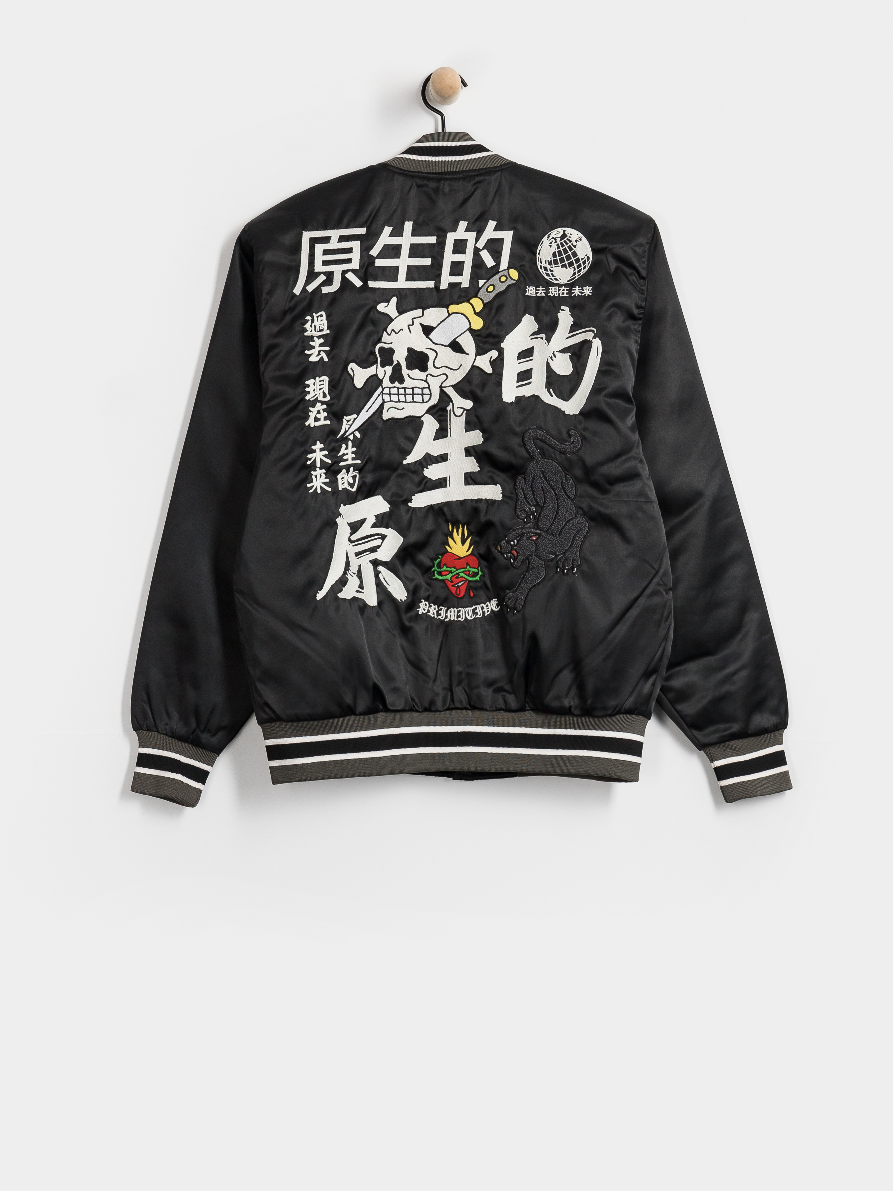 Яке Primitive Outsider Varsity (black)