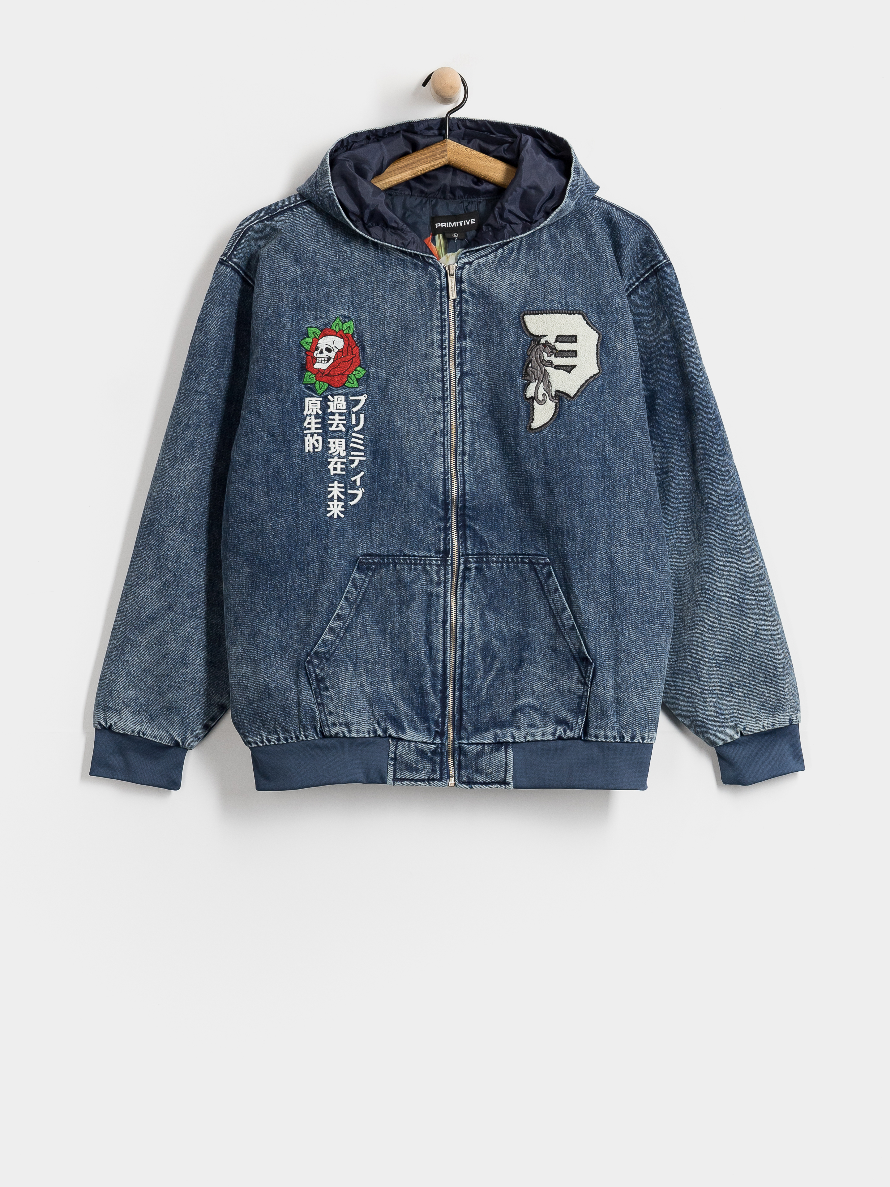 Яке Primitive Outsider Denim (blue)